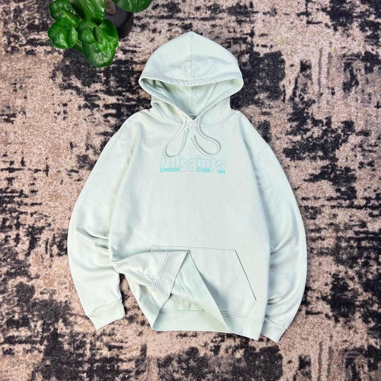Allsaints Allsaints Big Logo Luxury Hoodie Streetwear Style Size US L / EU 52-54 / 3 - 1 Thumbnail