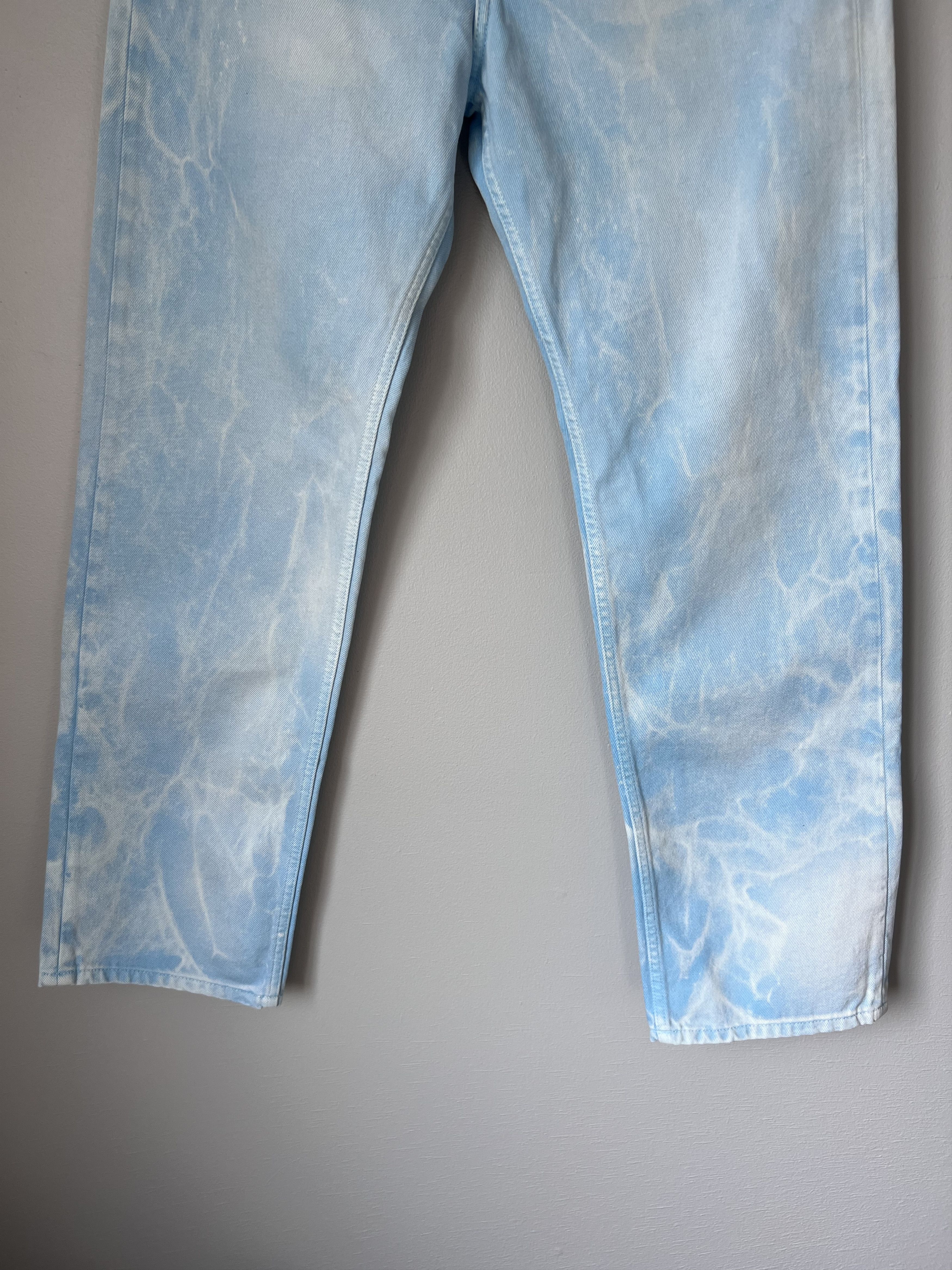 Dries Van Noten Dries Van Noten Marble Jeans in Blue Size US 32 / EU 48 - 3 Thumbnail