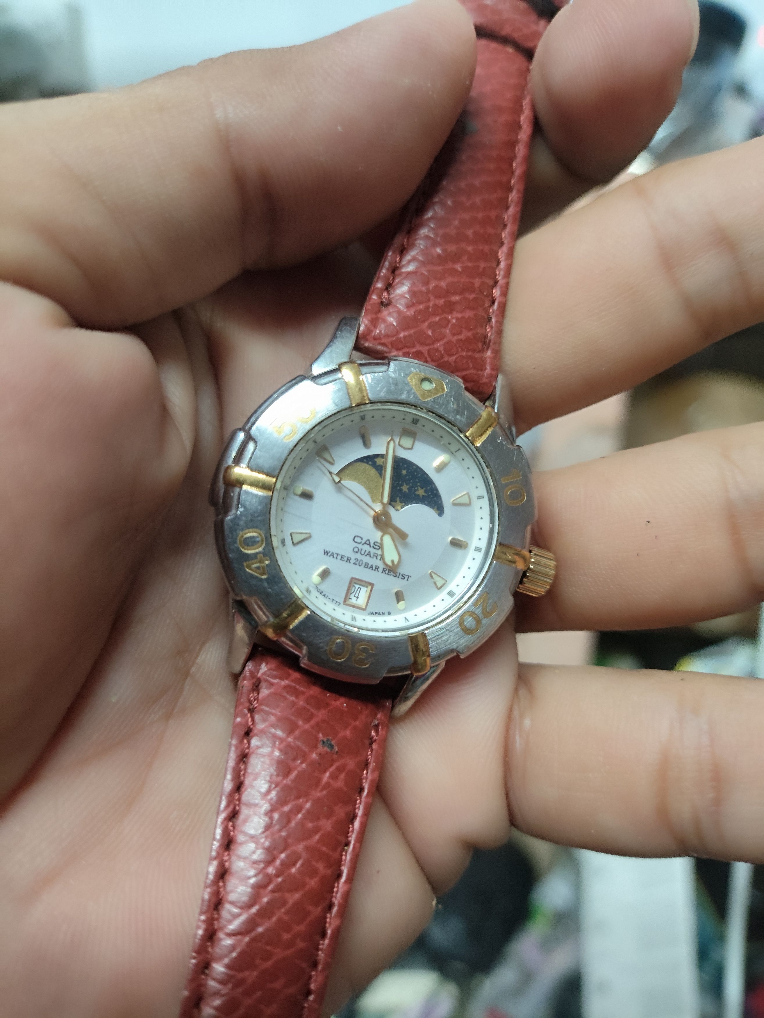 Casio Vintage Casio Sting Moon Phase Japan Watch (Need Service) Size ONE SIZE - 5 Thumbnail