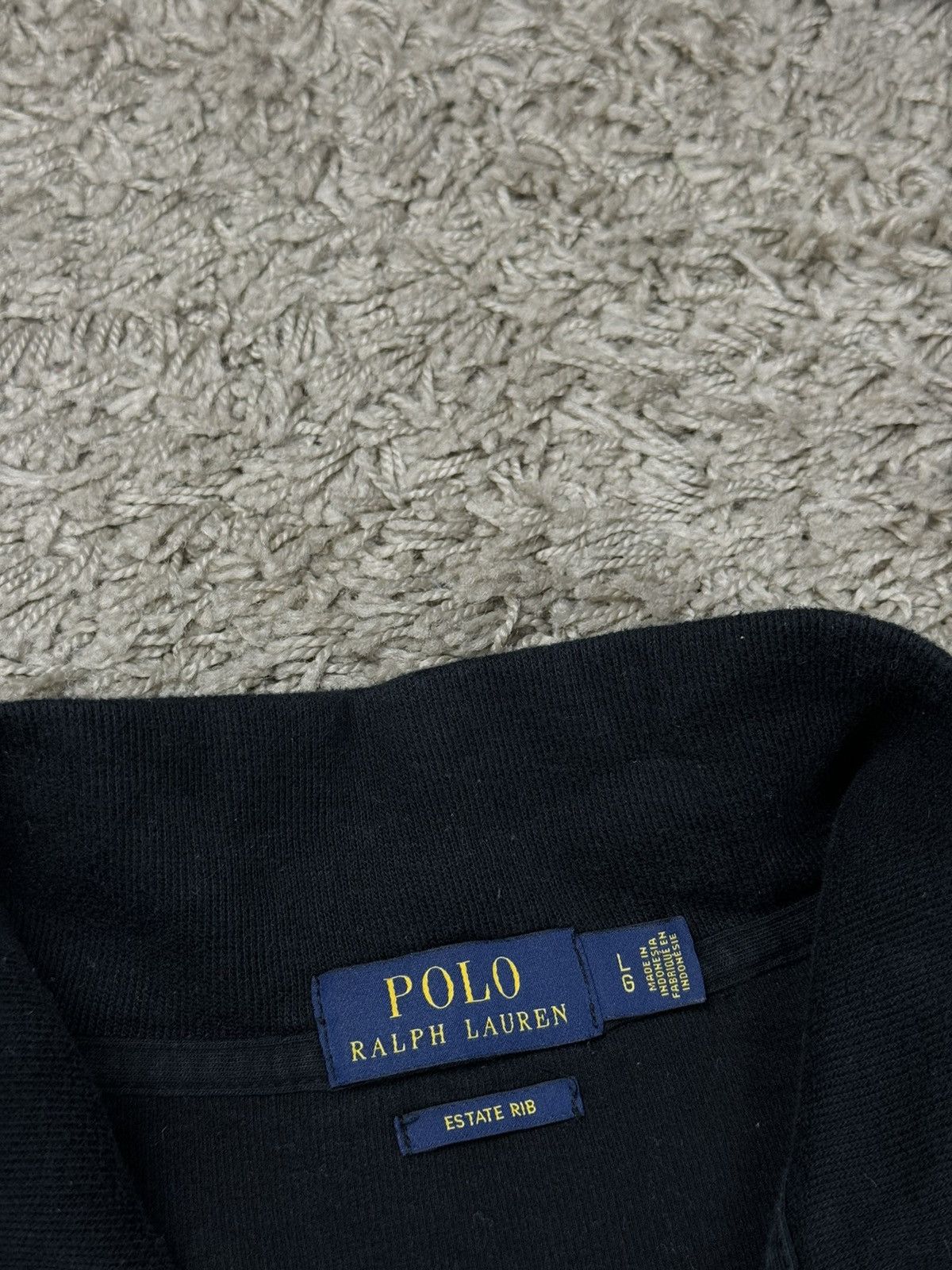Polo Ralph Lauren 1/4 zip sweatshirt Polo Ralph Lauren original old money item Size US L / EU 52-54 / 3 - 3 Thumbnail