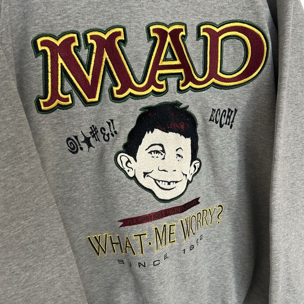 Vintage Vintage MAD TV Magazine Crew Neck Sweatshirt Size US XL / EU 56 / 4 - 3 Thumbnail