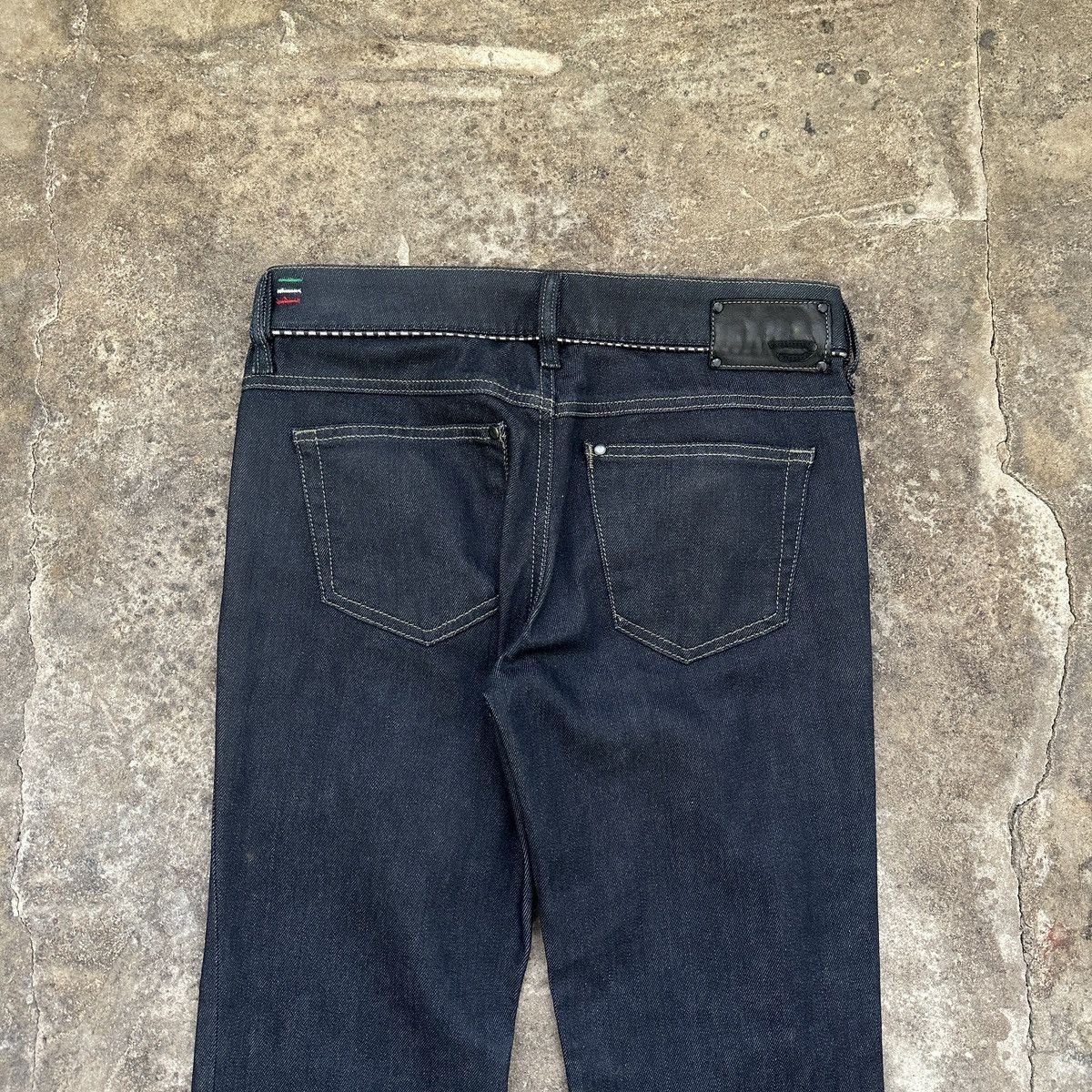 Diesel × Vintage Diesel Ronhary Navy Denim Size 28" / US 6 / IT 42 - 6 Thumbnail