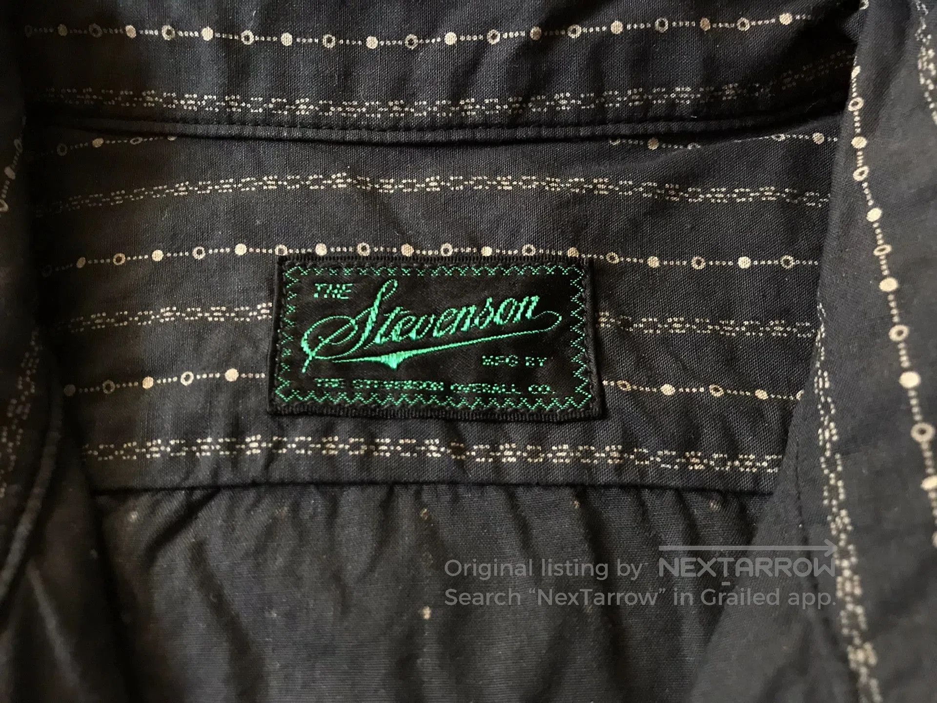 Stevenson Overall Co. Stevenson Overall Jacquard Western Work Shirt. Size US M / EU 48-50 / 2 - 7 Thumbnail
