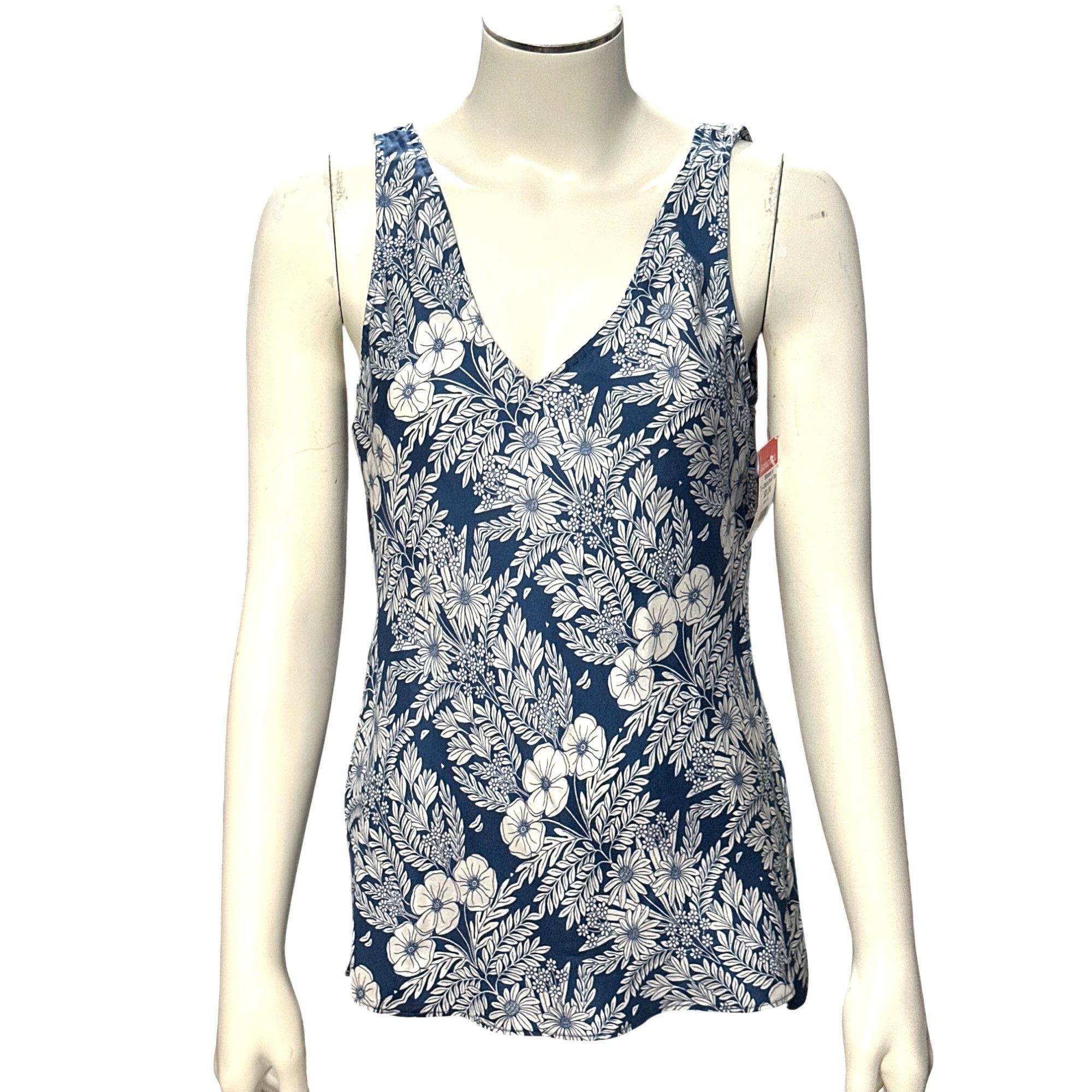 J.Crew Abigail Borg Botanical Print Size 0 for J Crew Navy Floral Size XS / US 0-2 / IT 36-38 - 2 Thumbnail