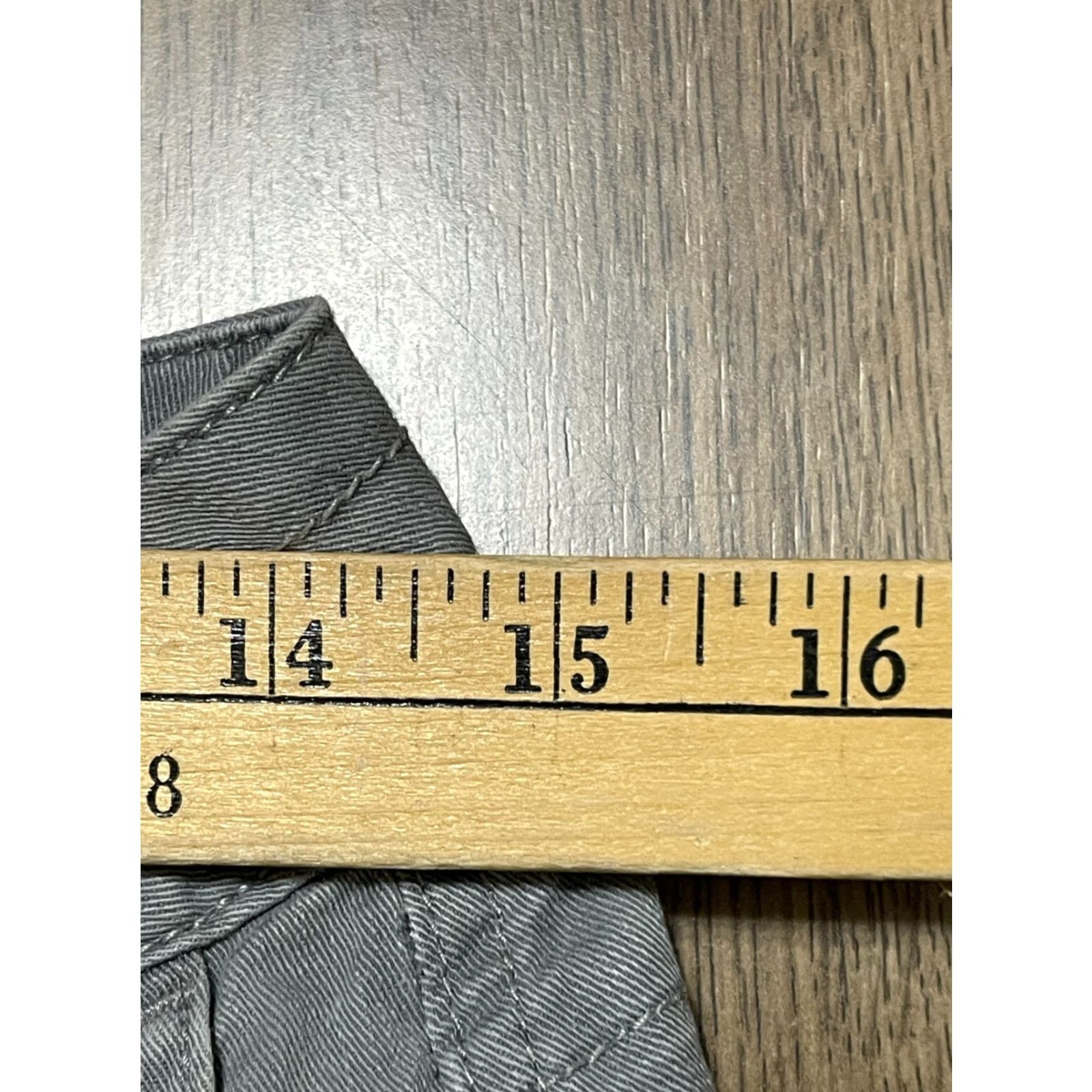 Vintage Woolrich Pants Women's Capri Gray Straight Leg Pockets Size 4 Regular Inseam 19.5 Vintage No Size 27" / US 4 / IT 40 - 4 Thumbnail