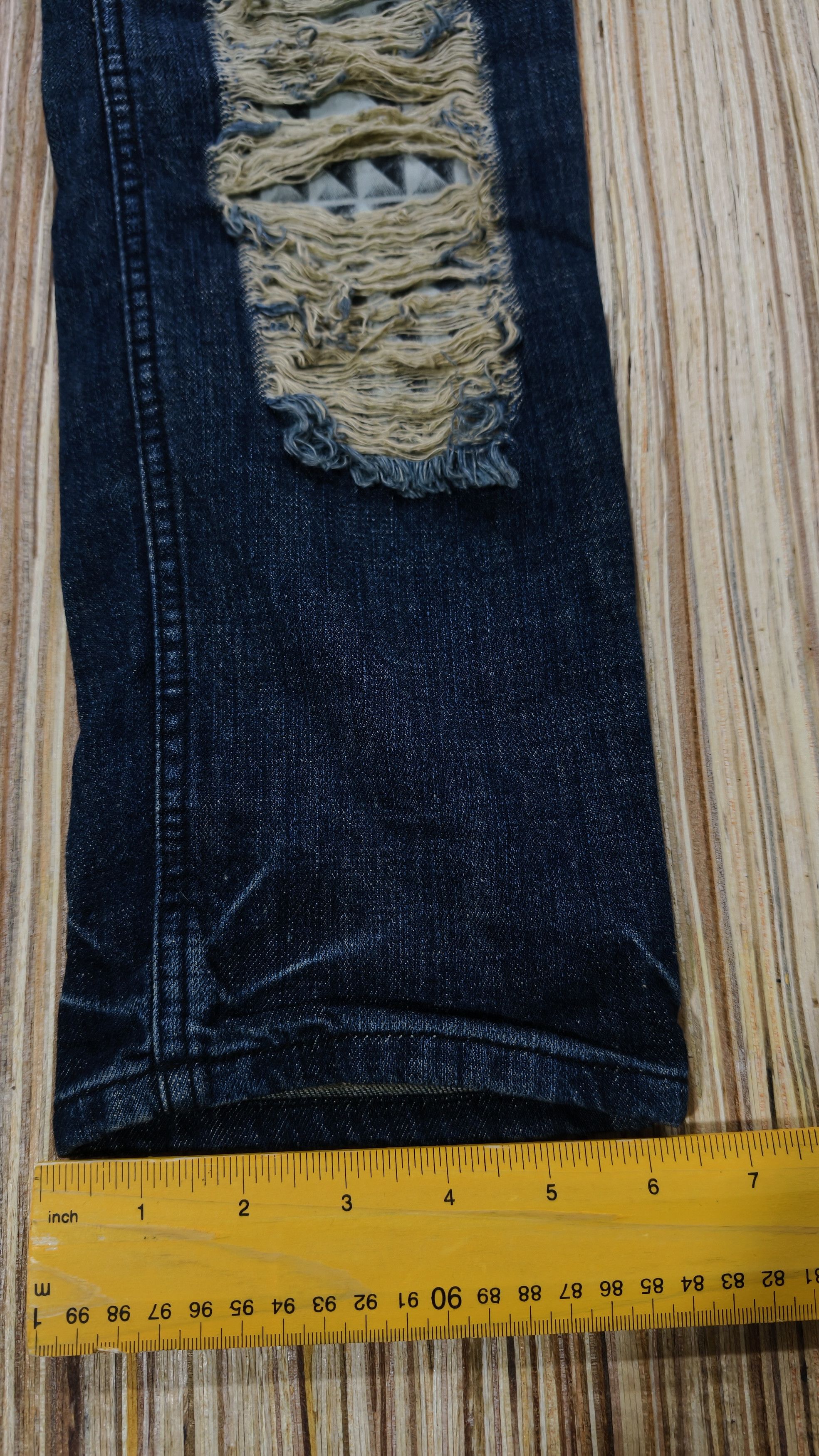 glad news punk style jeans