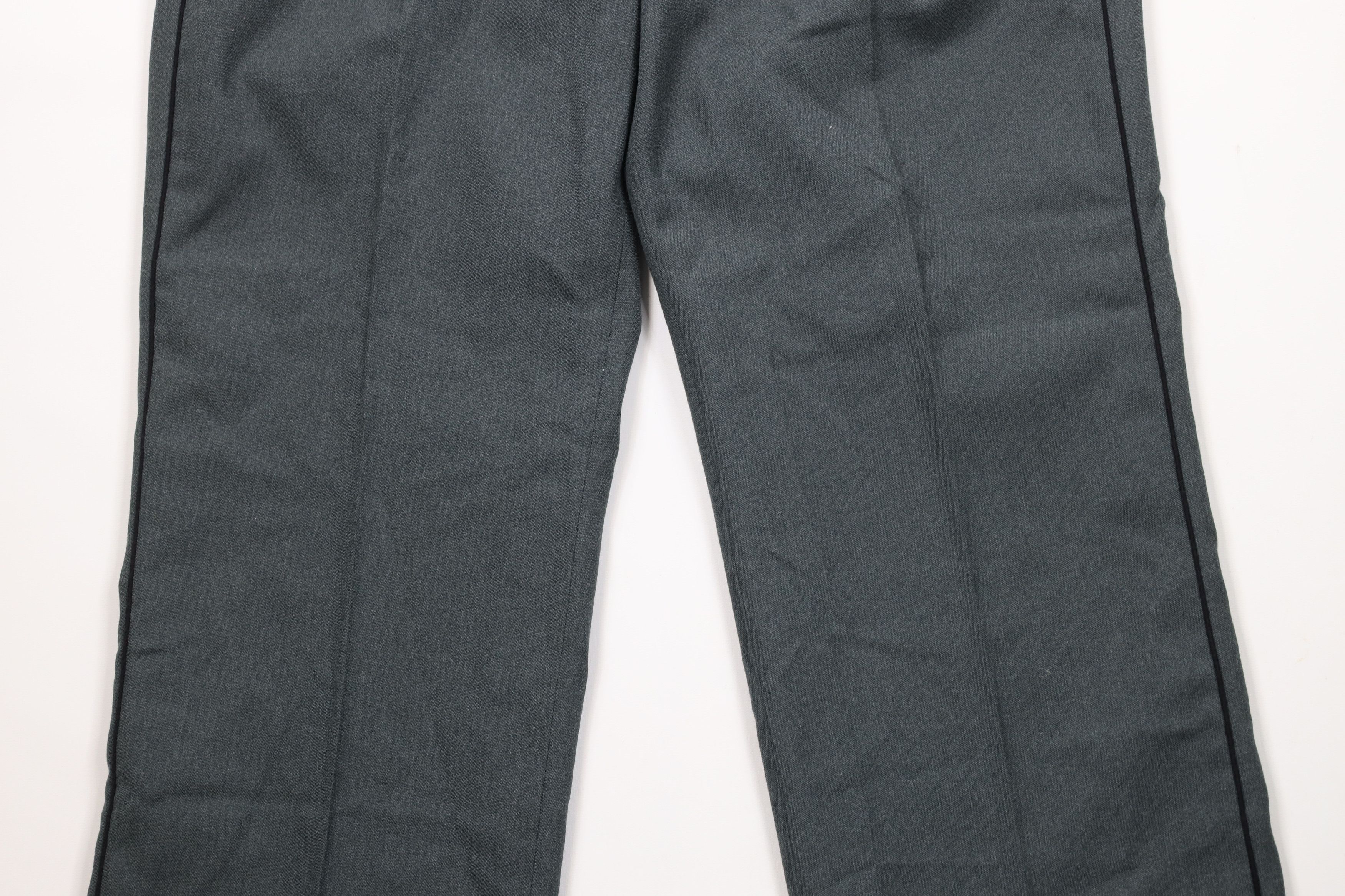 Vintage Vintage 80s Military Heavyweight Fly Wide Leg Pants Green Size US 34 / EU 50 - 3 Thumbnail