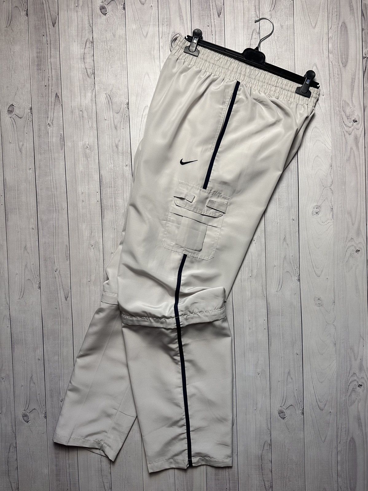 Vintage Nike cargo pants transformer joggers size L rare