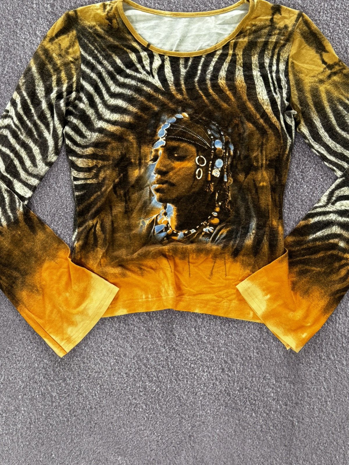 Hysteric Glamour Y2K Leopard Glamour Inie Long Sleeve Top Size M / US 6-8 / IT 42-44 - 3 Thumbnail
