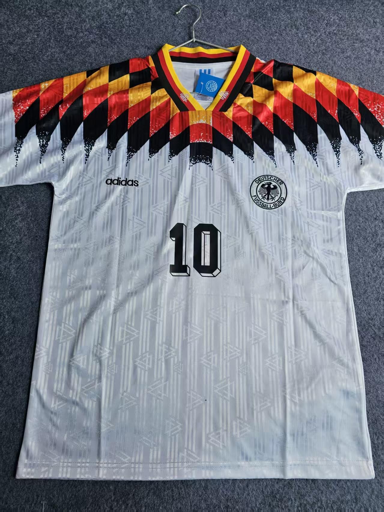 Other 1994 Germany #10 Lothar Matthäus Jersey Size US S / EU 44-46 / 1 - 1 Thumbnail