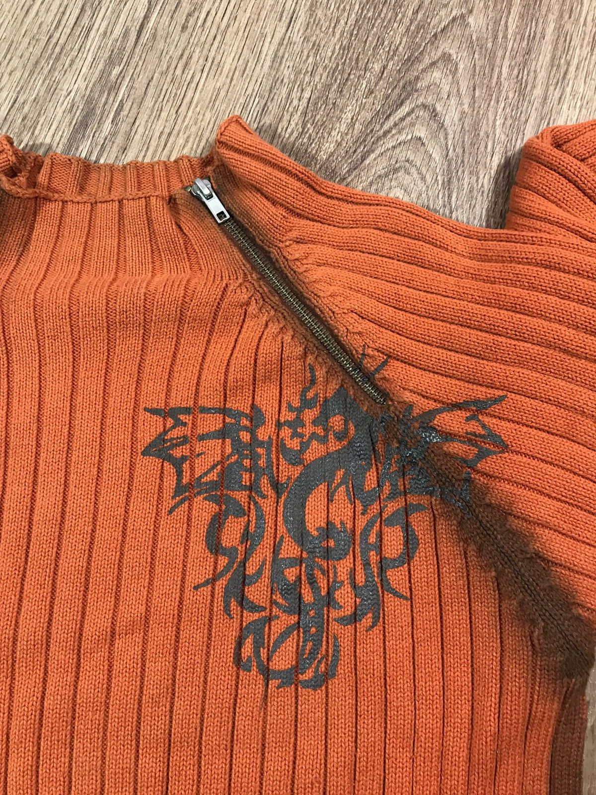 Japanese Brand Vintage Dragon Logo Knit Sweater Size US M / EU 48-50 / 2 - 4 Thumbnail