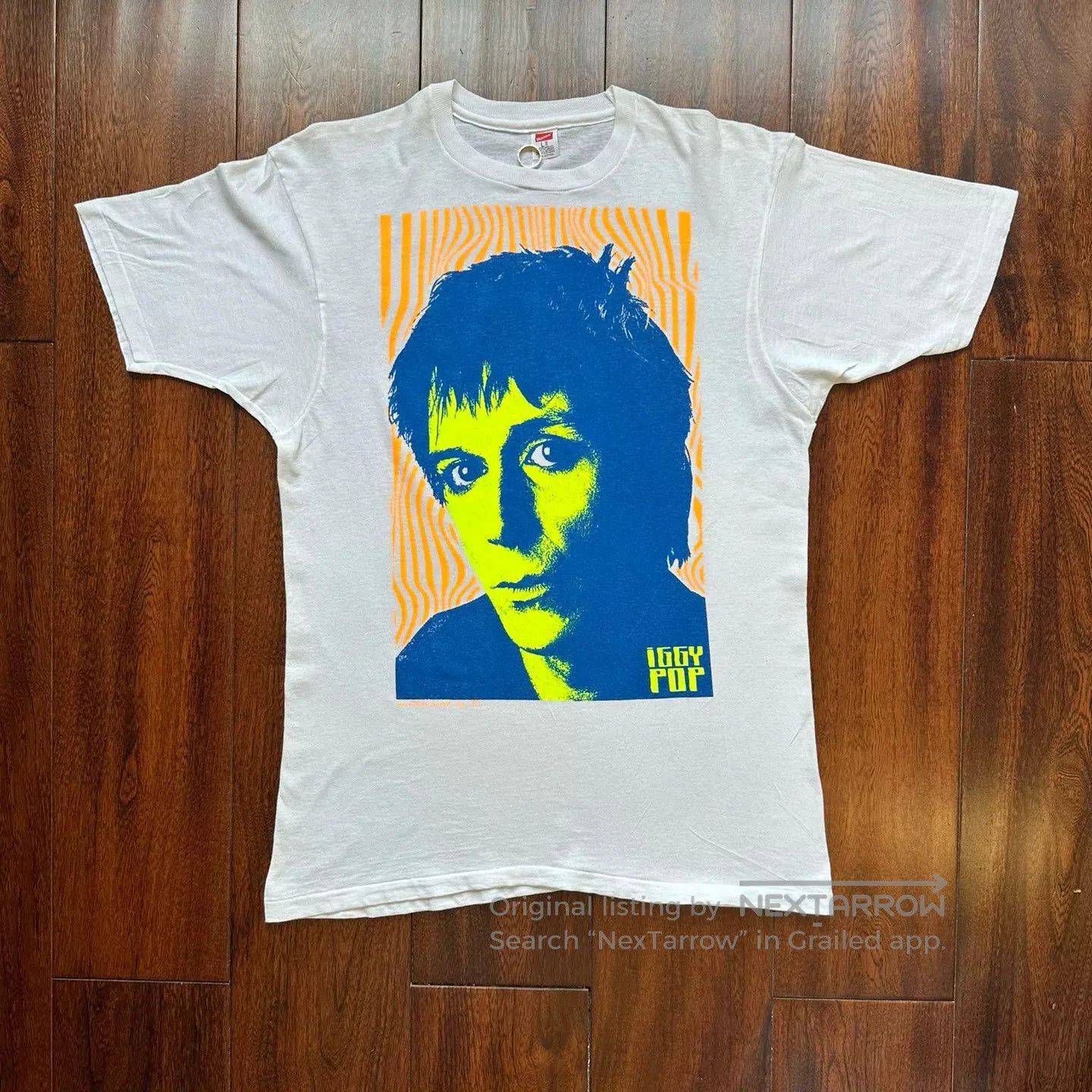 Vintage Iggy Pop 80. Size US L / EU 52-54 / 3 - 1 Thumbnail
