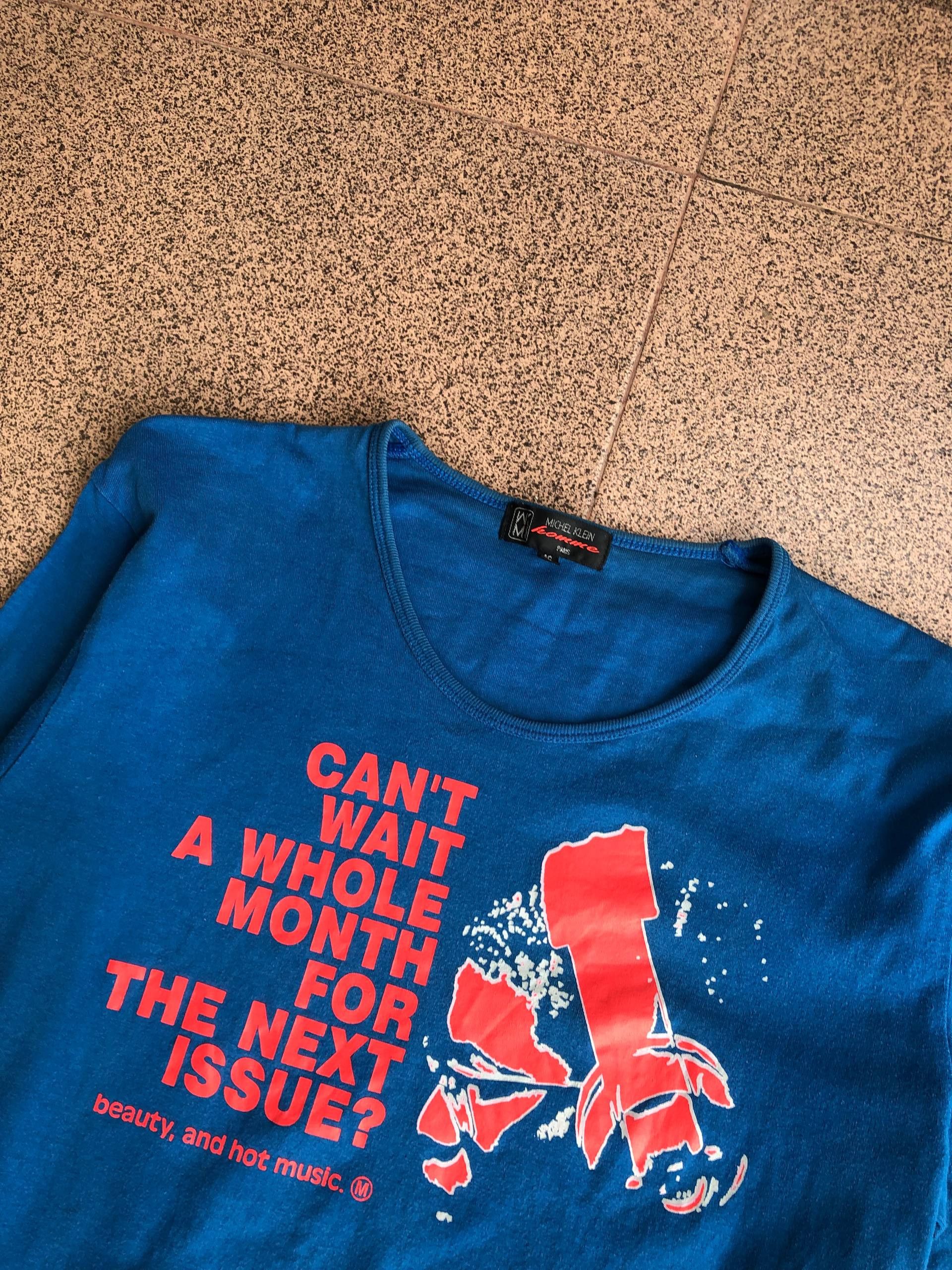 If Six Was Nine Michel Klein Poem Long sleeve Size US L / EU 52-54 / 3 - 3 Thumbnail