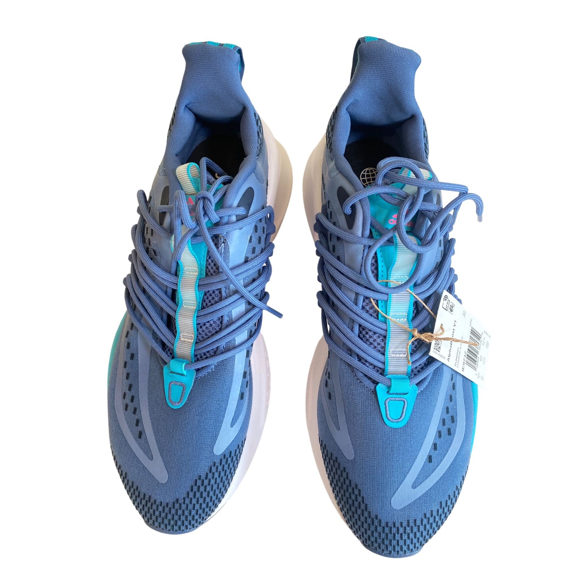 Adidas NWT Adidas AlphaBoost V1 Sneakers Women's 10 Crew Blue Lucid Size US 10 / IT 40 - 11 Thumbnail