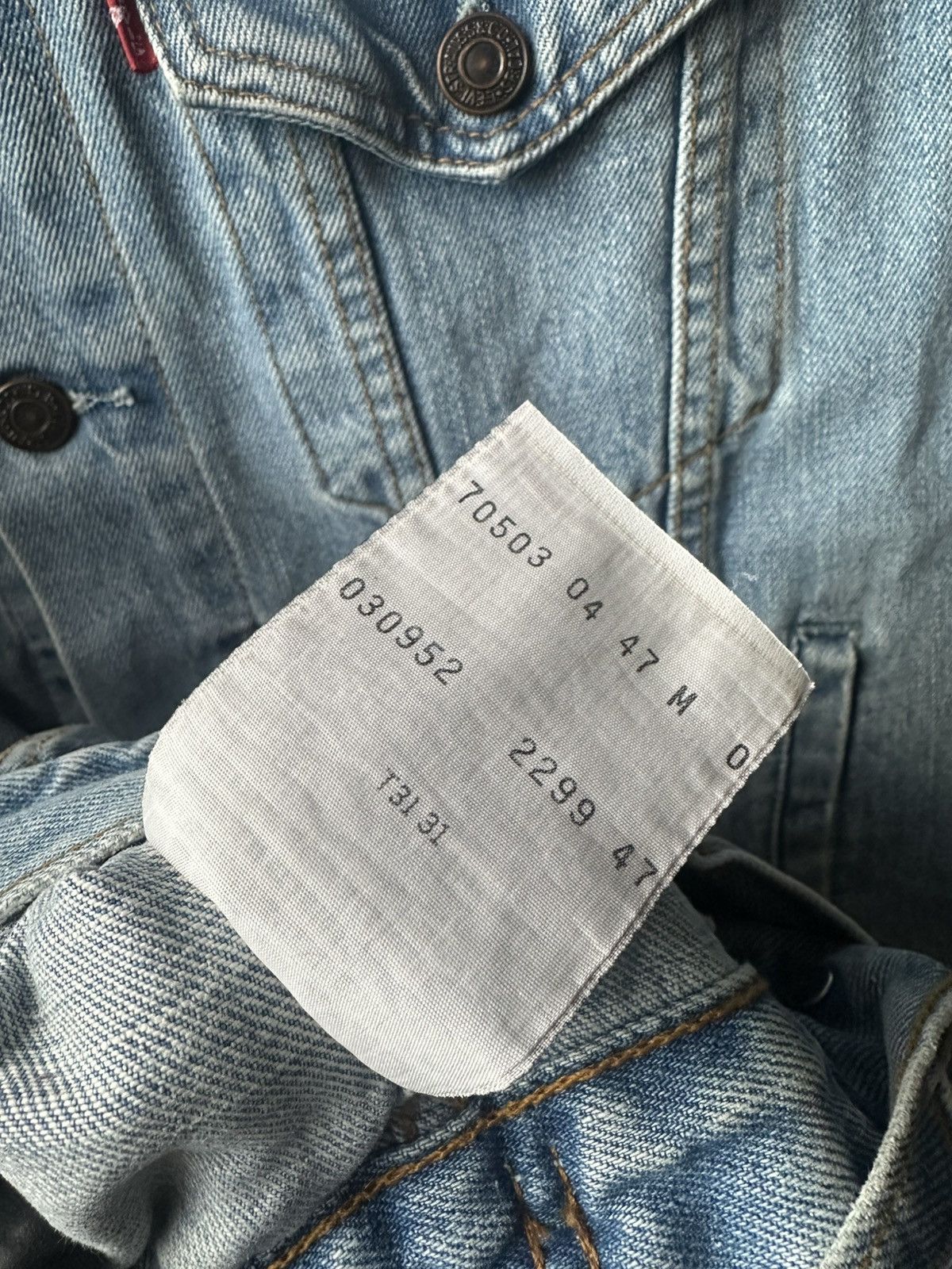 Levi's Levi’s Light Blue Denim Trucker Jacket Size M Size US M / EU 48-50 / 2 - 5 Thumbnail