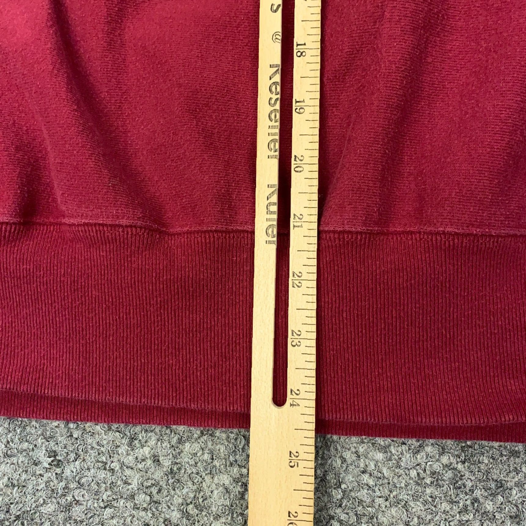 Champion Champion Sweatshirt Mens Small Crew Maroon Reverse Weave Logo Pullover Classic 90s Retro Size US S / EU 44-46 / 1 - 7 Thumbnail