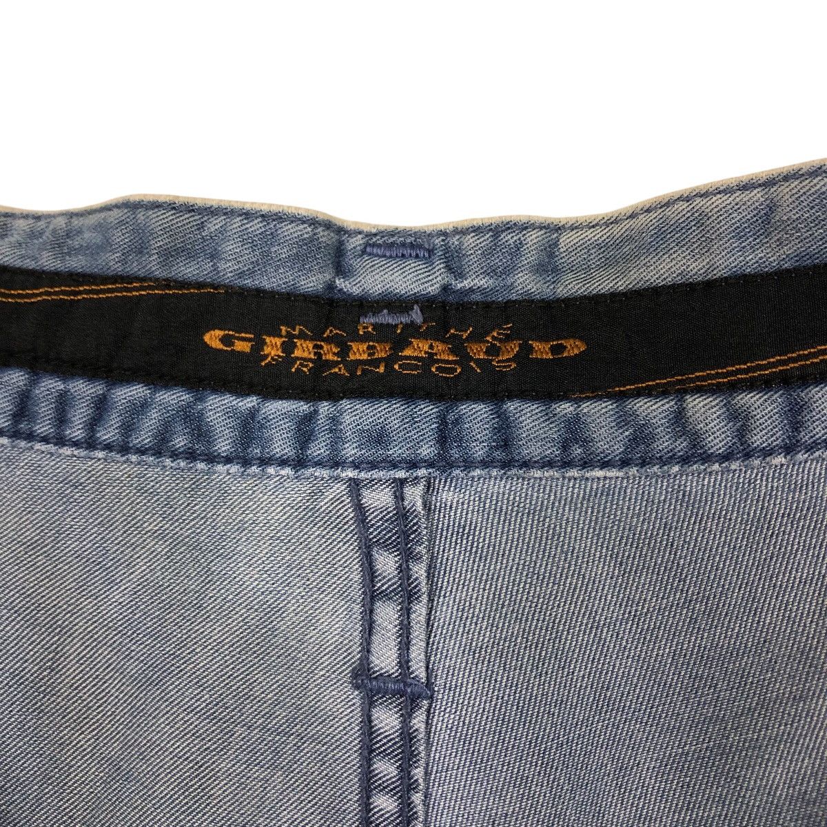 Marithe + Francois Girbaud French Workwear Blue Wide Pants – Marthe Girbaud Size 32" / US 10 / IT 46 - 20 Thumbnail