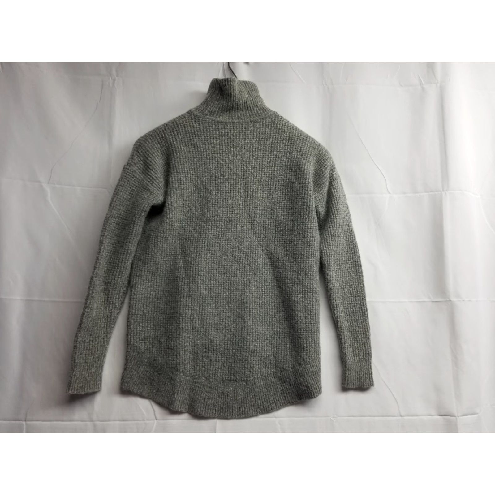 Madewell Madewell Sweater Womens S Gray Knit Mock Neck Merino Wool Blend Pullover Long Sleeve Casual Fall Winter Womens Size S / US 4 / IT 40 - 2 Thumbnail