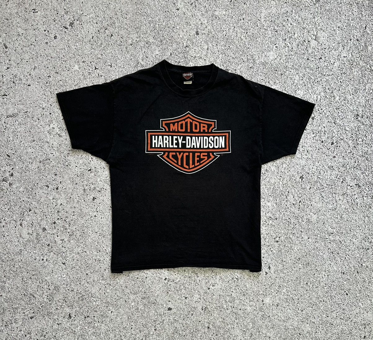 Band Tees × Harley Davidson × Vintage Vintage 2012 Harley Davidson Moto Senn AG Retro T-Shirt Size US XL / EU 56 / 4 - 3 Thumbnail