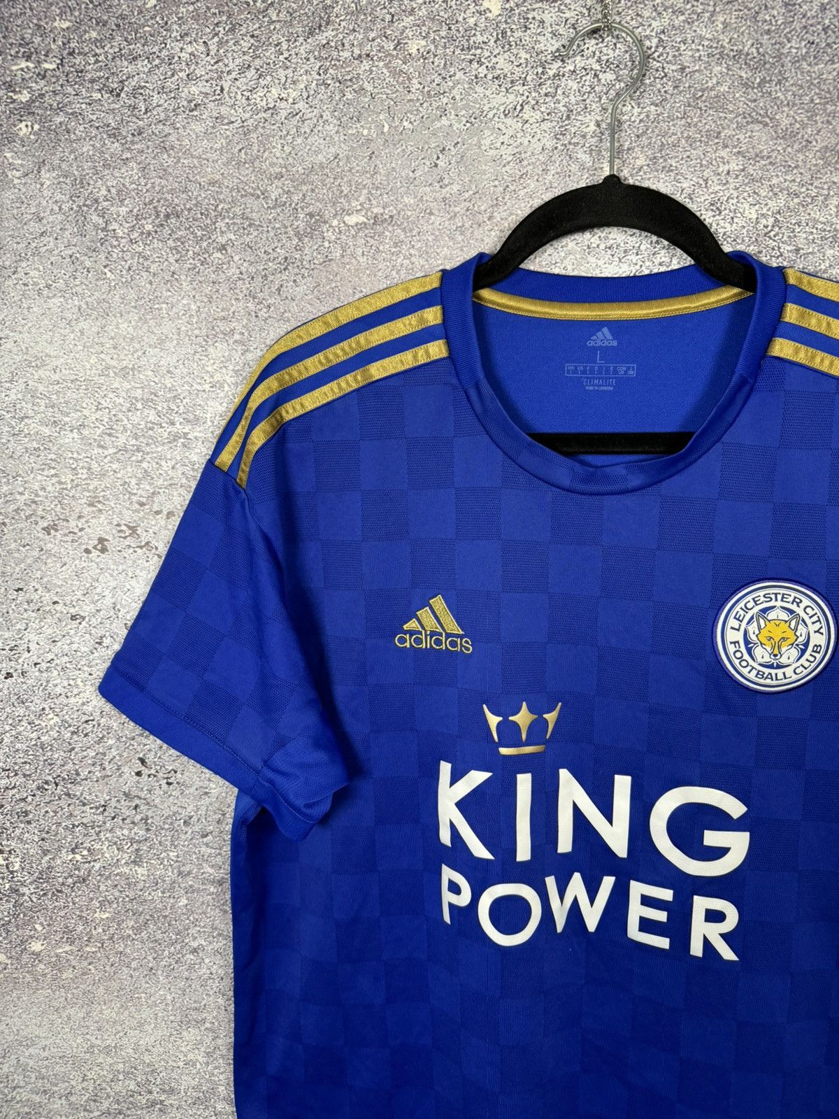 Adidas Vintage Leicester City 2018/19 Adidas Soccer Jersey Size US L / EU 52-54 / 3 - 3 Thumbnail