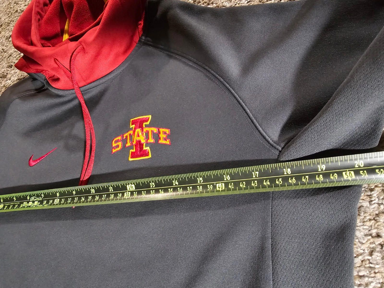 Nike Nike mens small Hoodie Iowa State Size ONE SIZE - 6 Thumbnail