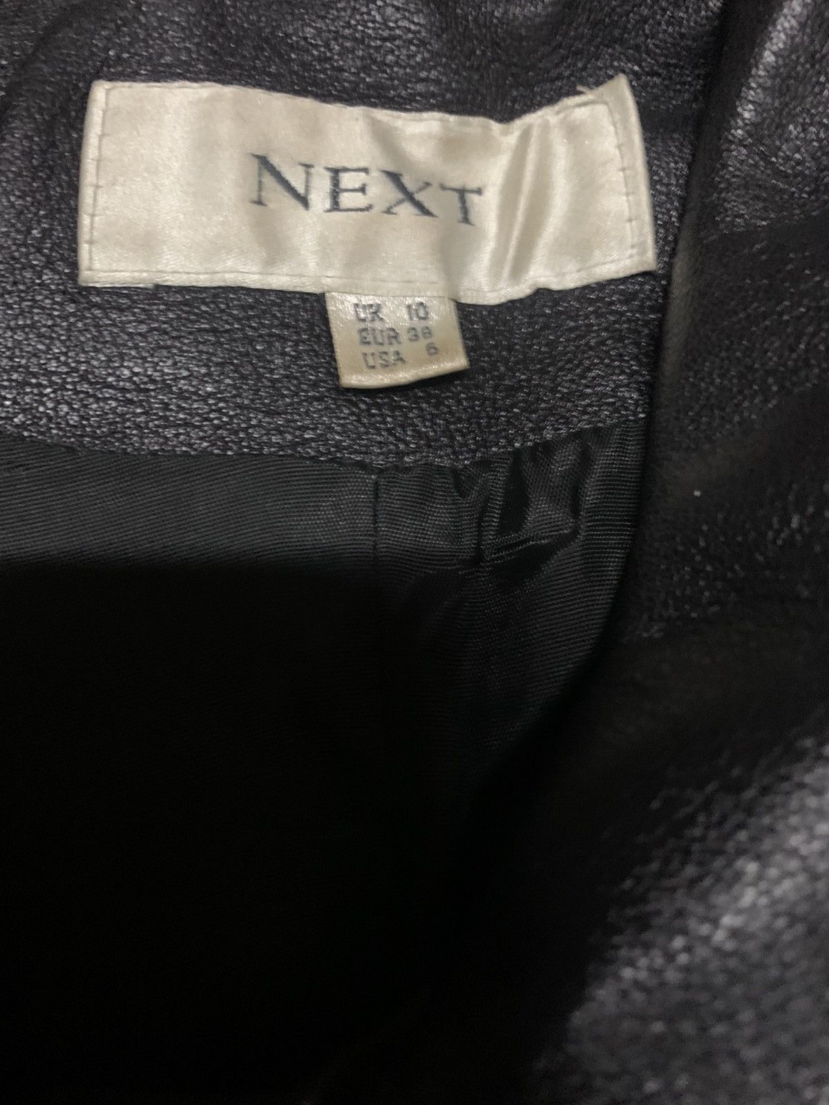 Leather × Vintage N E X T Made in UK Size US M / EU 48-50 / 2 - 3 Thumbnail