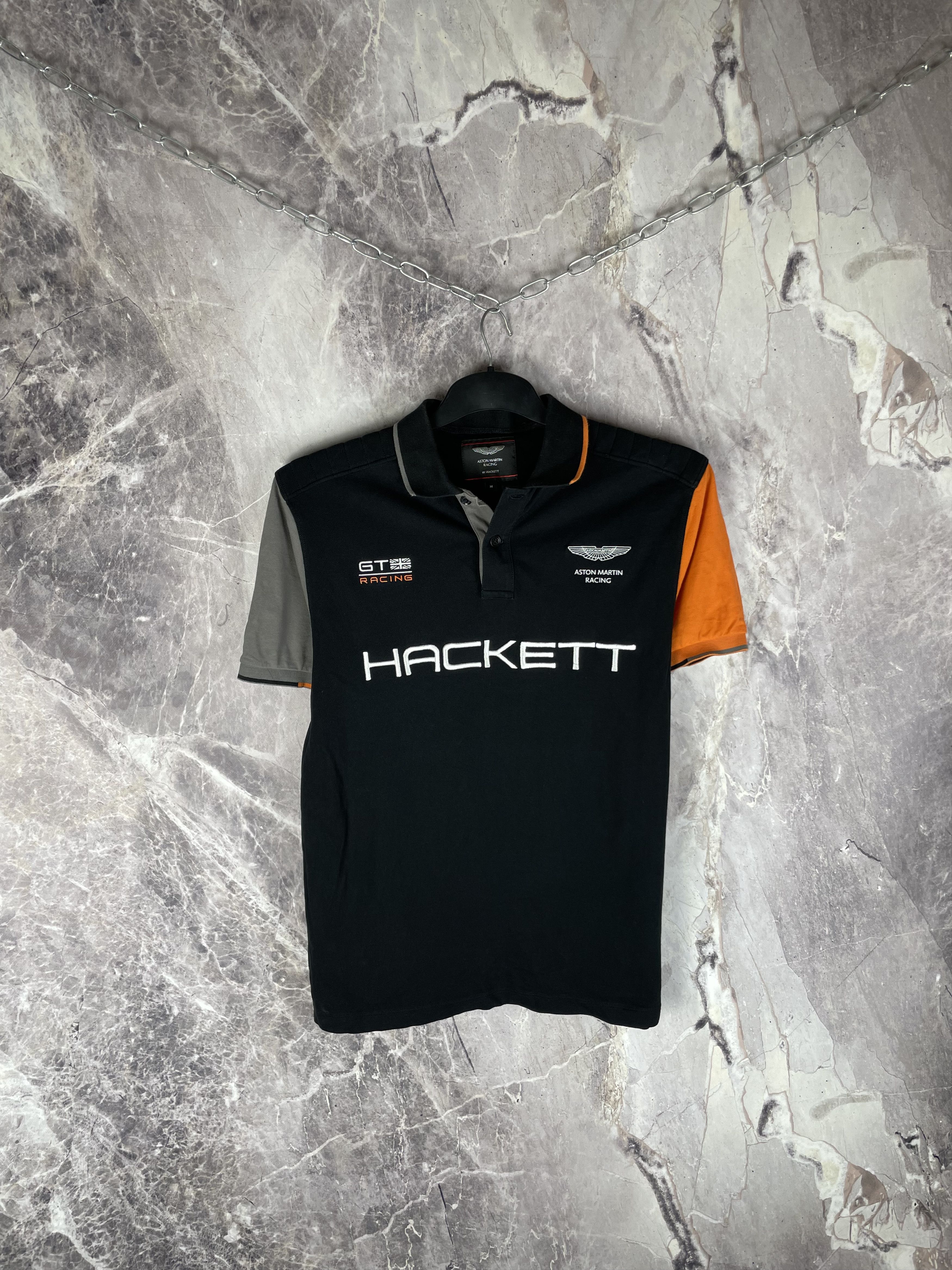 Hackett Hackett Aston Martin vintage polo shirt Size US M / EU 48-50 / 2 - 1 Thumbnail