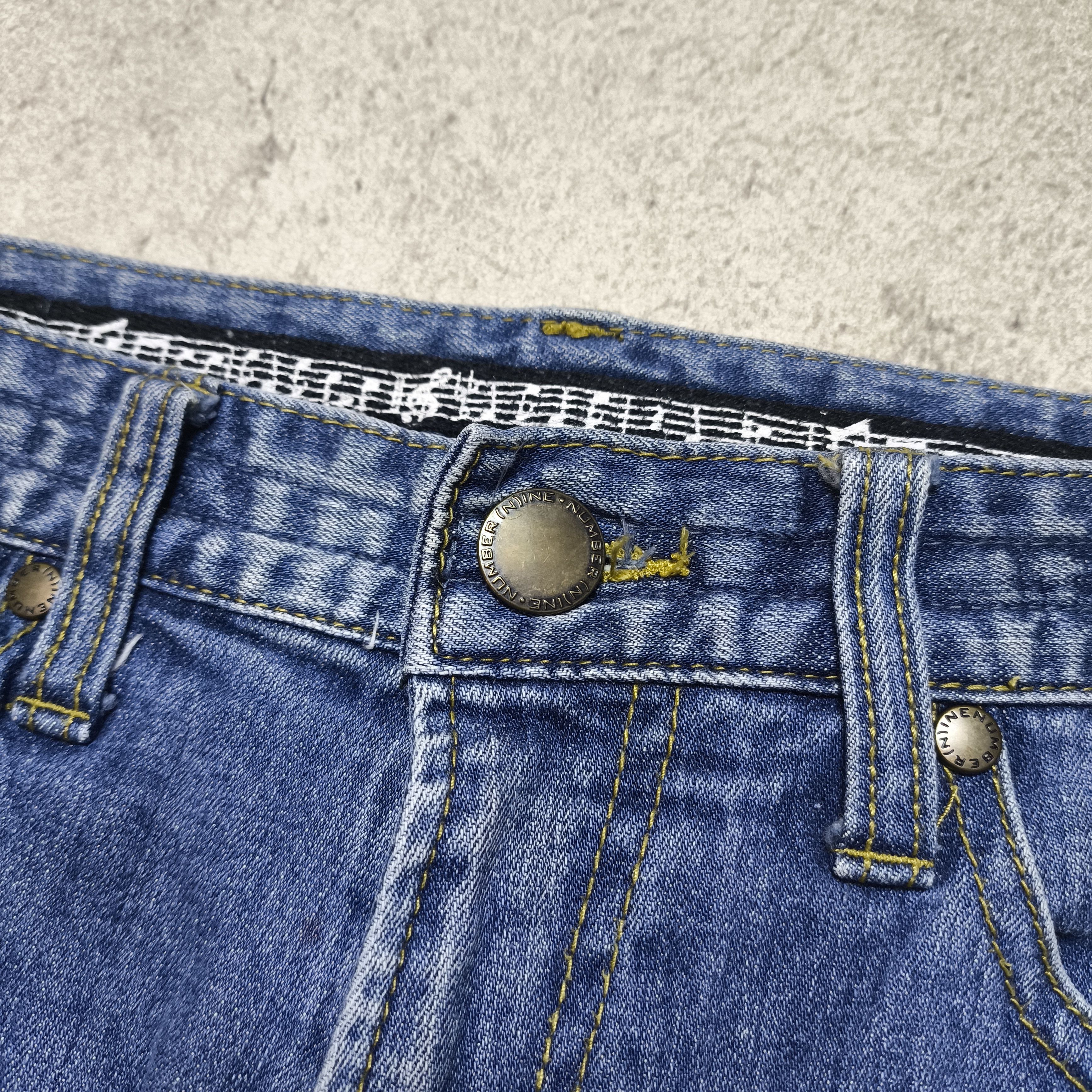 Number (N)ine Number Nine x Loveless Guild Prime Denim Pants Size US 30 / EU 46 - 8 Thumbnail