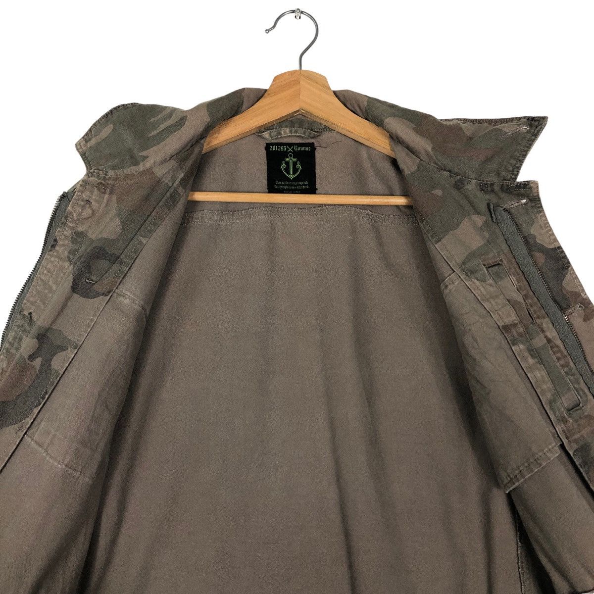Hysteric Glamour 🔥Camouflage Biker Jacket 291295 Homme Japan Made Size US M / EU 48-50 / 2 - 12 Thumbnail