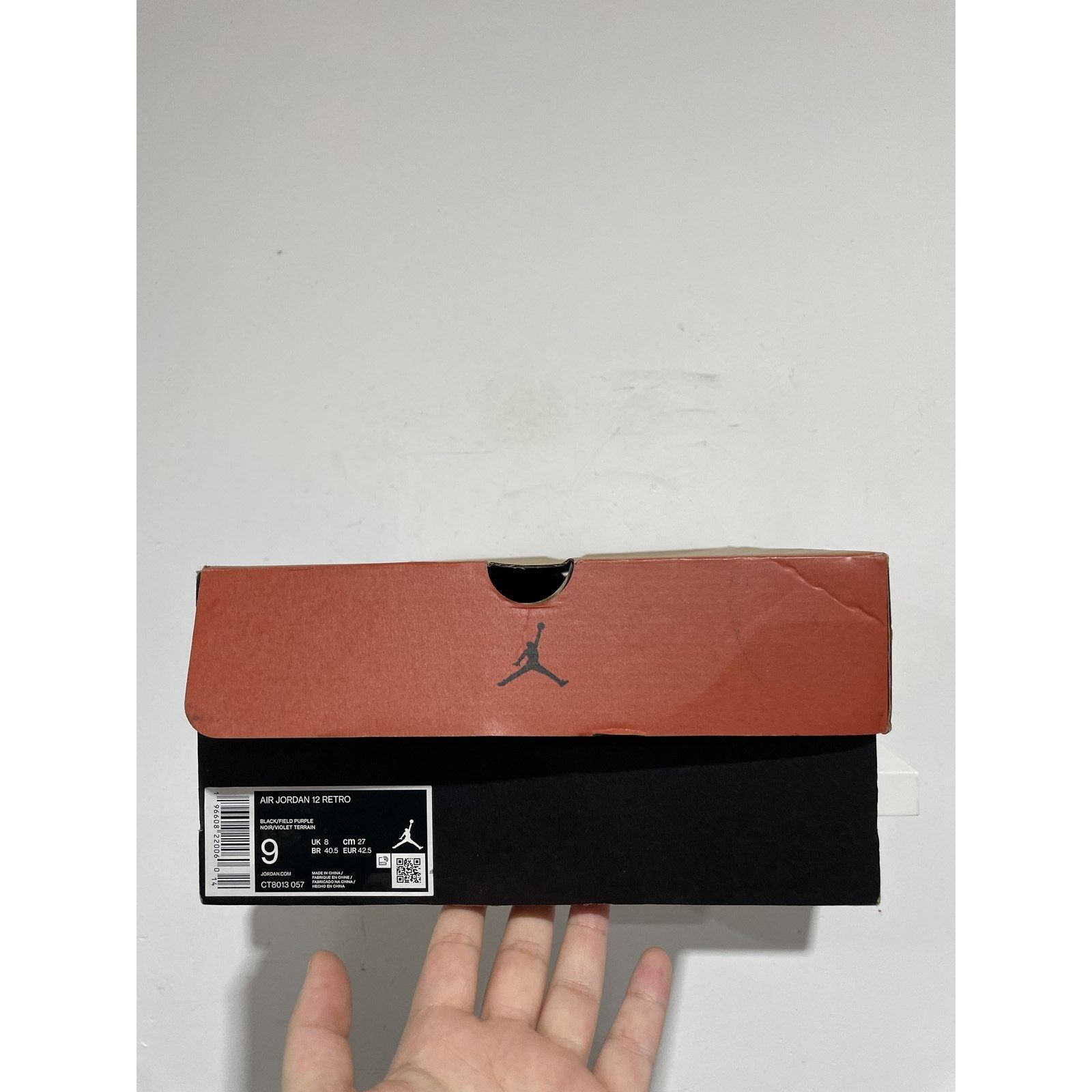 Jordan Brand NIKE JORDAN 12 FIELD PURPLE SIZE 9 PREOWNED Size US 9 / EU 42 - 9 Thumbnail
