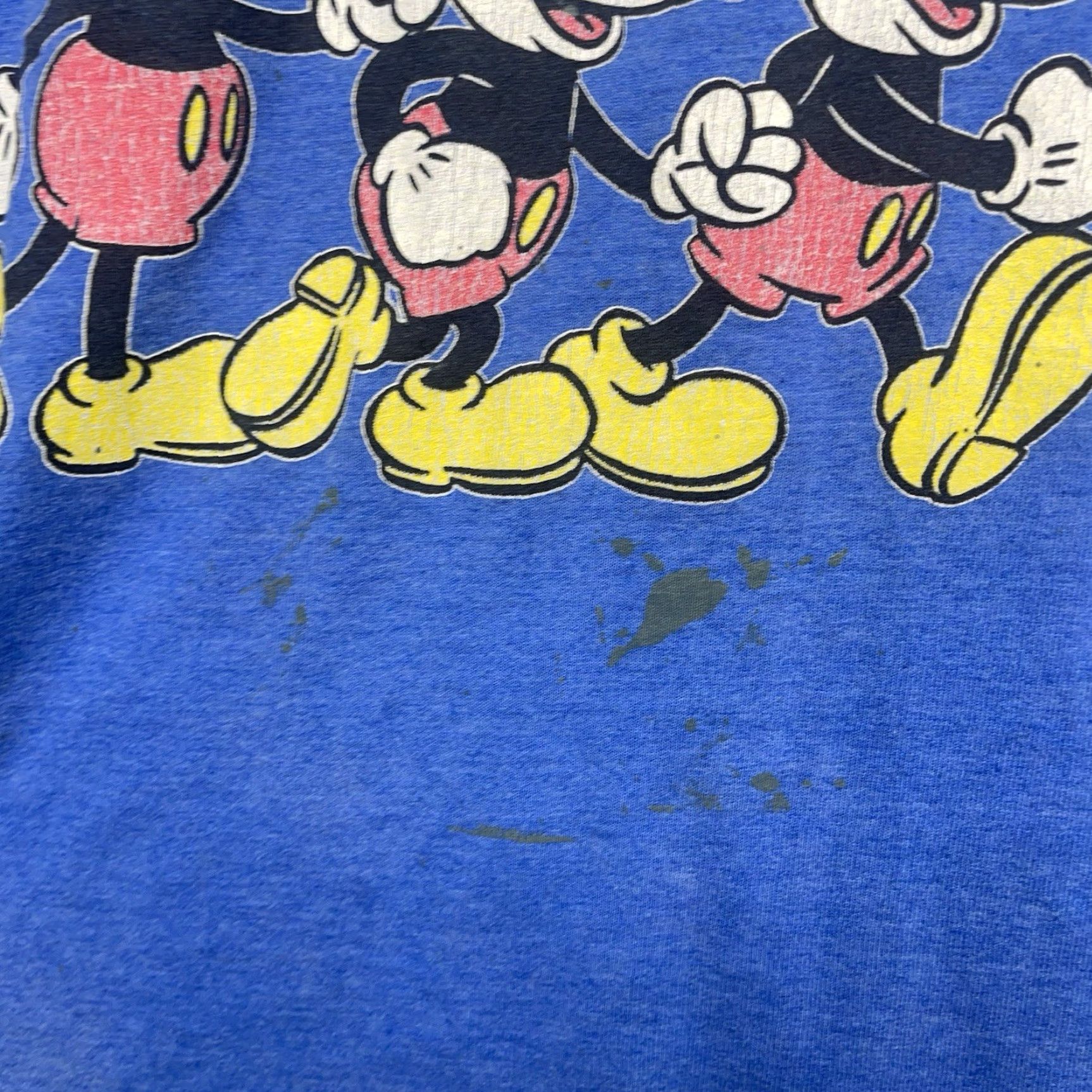 Disney Vintage Walt Disney World Shirt Mens Small Mickey Mouse USA 80s Single Stitch Size US S / EU 44-46 / 1 - 3 Thumbnail