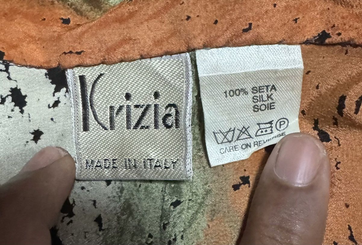 Krizia 🔥RARE🔥KRIZIA JACKET SILK MULTICOLOUR ITALY Size M / US 6-8 / IT 42-44 - 5 Thumbnail