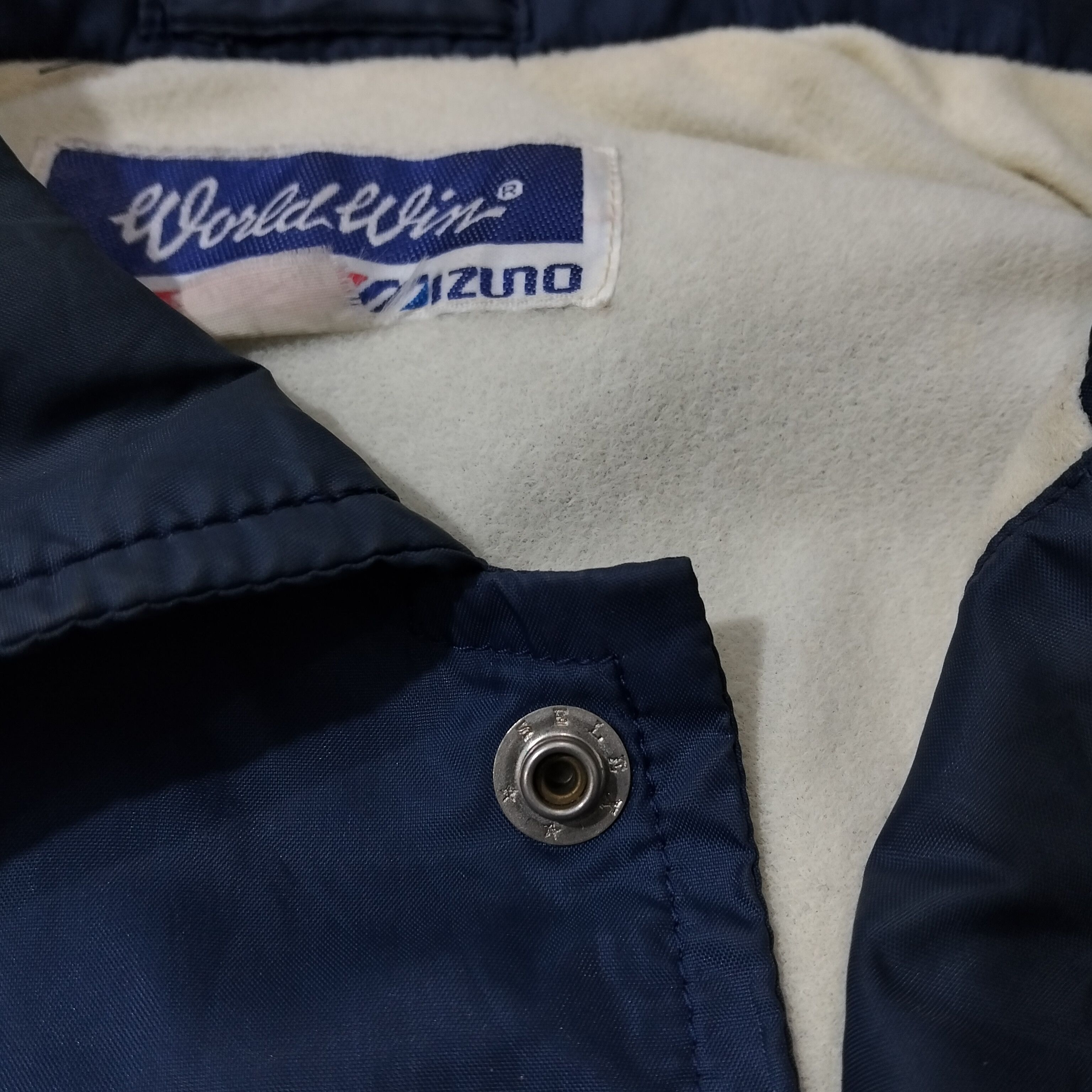 Japanese Brand × Mizuno × Vintage 🔥 Vintage 1990s Mizuno World Win Coach Jacket 🔥 Size US L / EU 52-54 / 3 - 6 Thumbnail