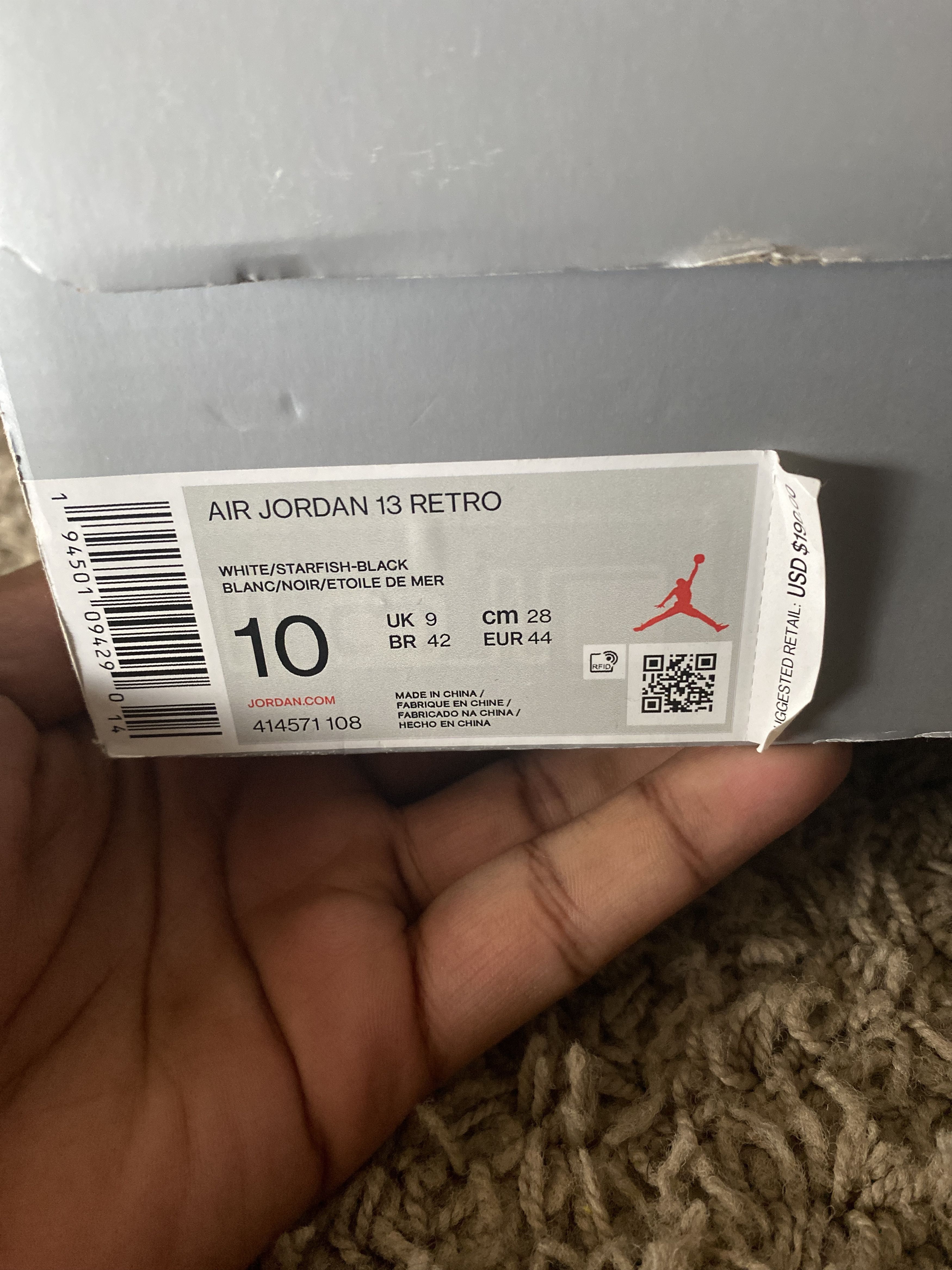Jordan Brand Jordan 13 Starfish Sz 10 Size US 10 / EU 43 - 9 Thumbnail