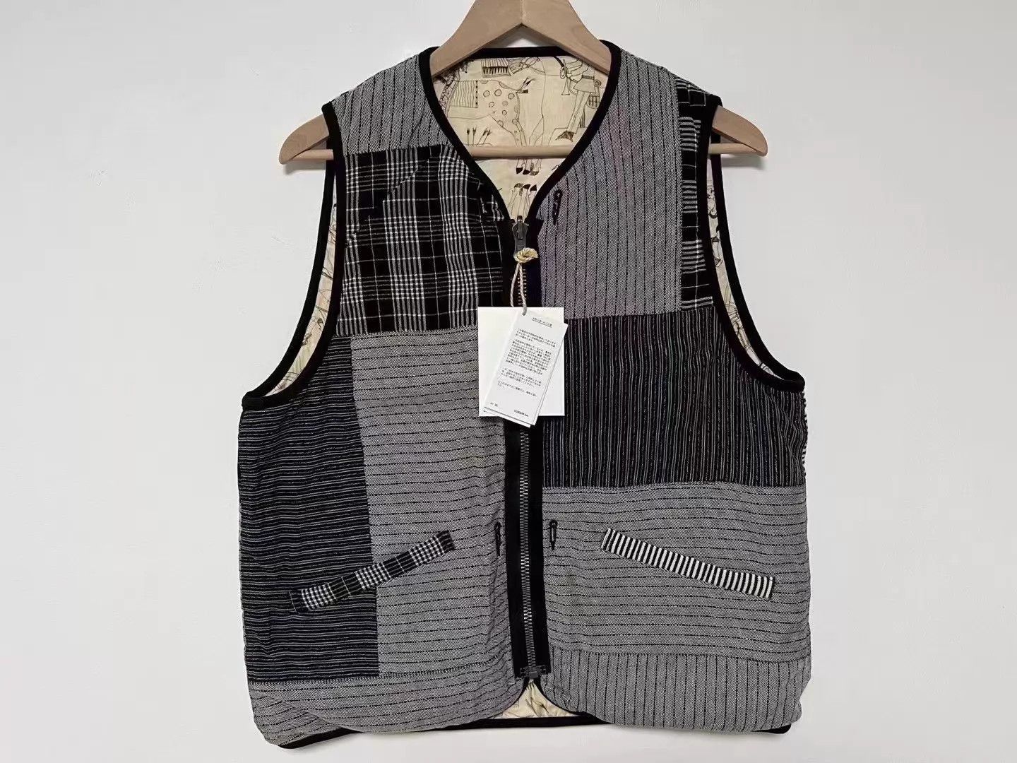 Visvim visvim 21AW ICT Iris Liner Vest Rev Buyi Riri Zip Size US M / EU 48-50 / 2 - 1 Thumbnail