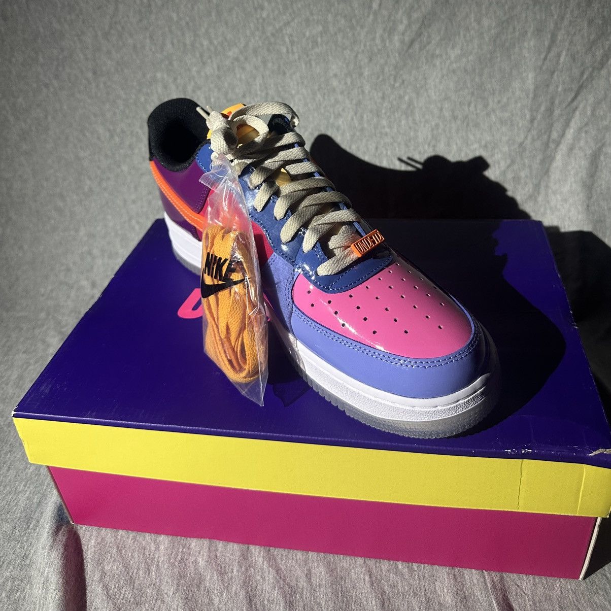 Nike Air Force 1 Low SP Undefeated Multi-Patent Total Orange