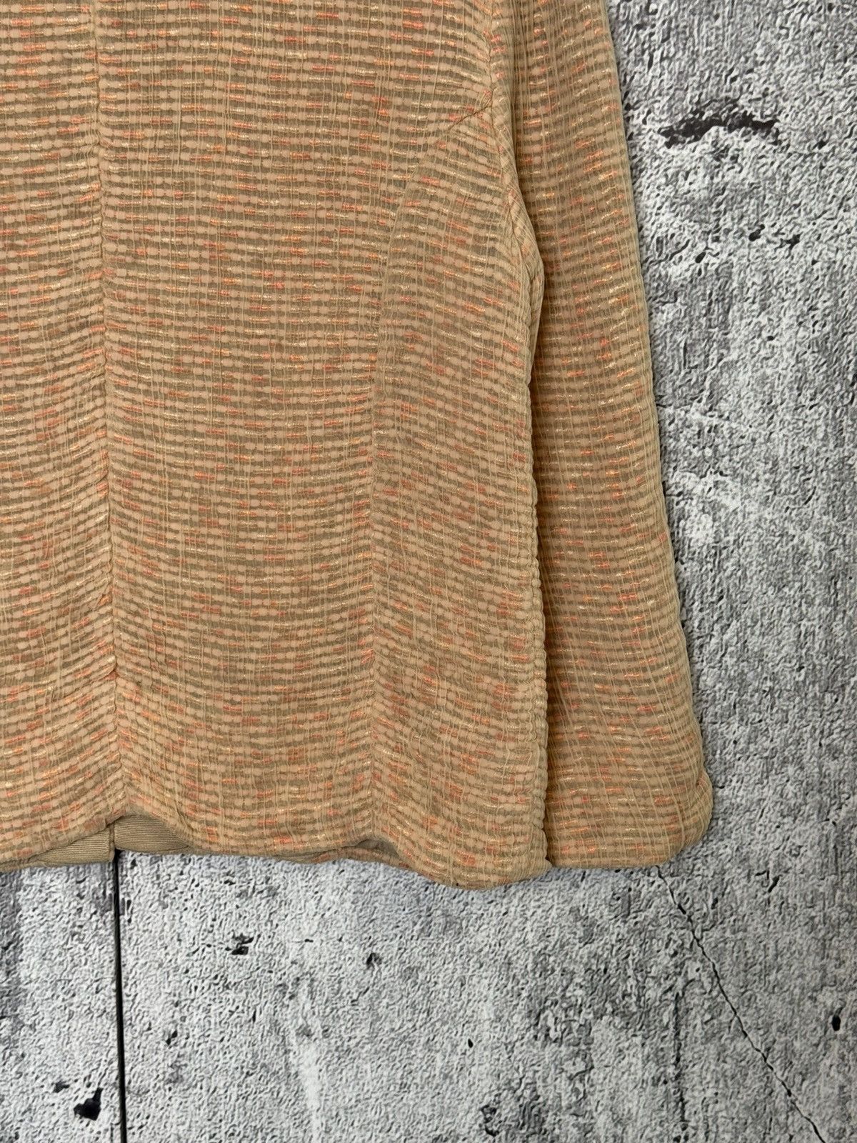 Marc Jacobs Marc Jacobs Textured Silk Blend Jacket Beige Pink Blazer Size M / US 6-8 / IT 42-44 - 14 Thumbnail