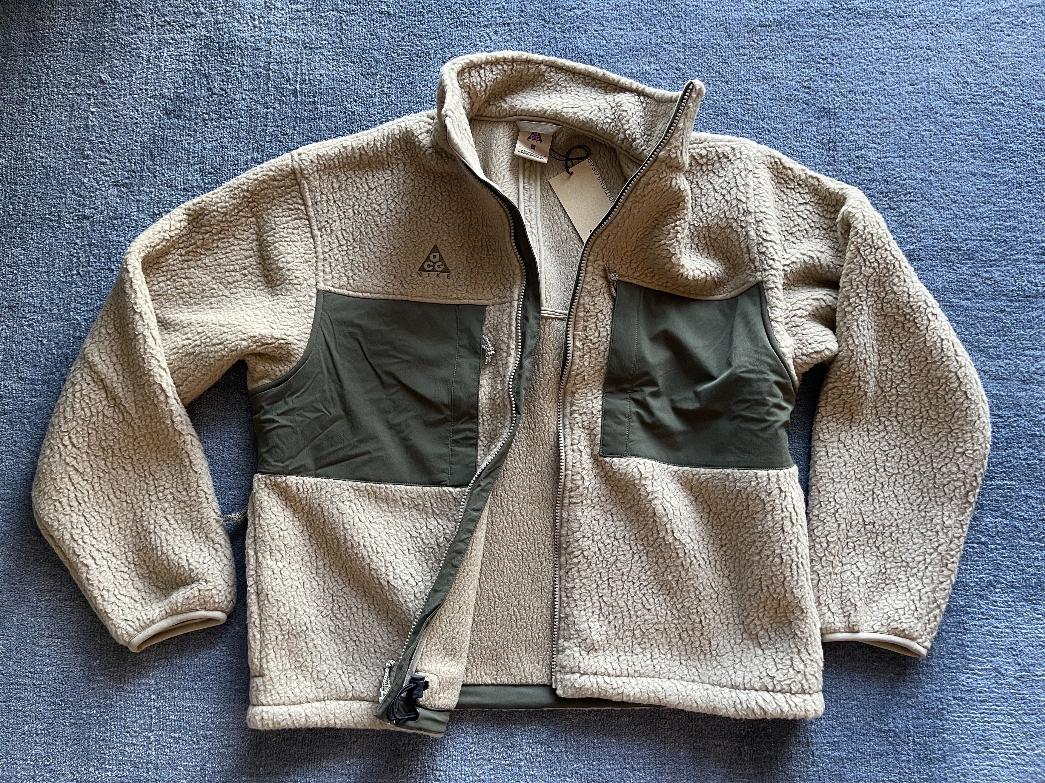 Nike ACG Nike ACG Microfleece Jacket Khaki Cargo Small Medium Size US S / EU 44-46 / 1 - 10 Thumbnail