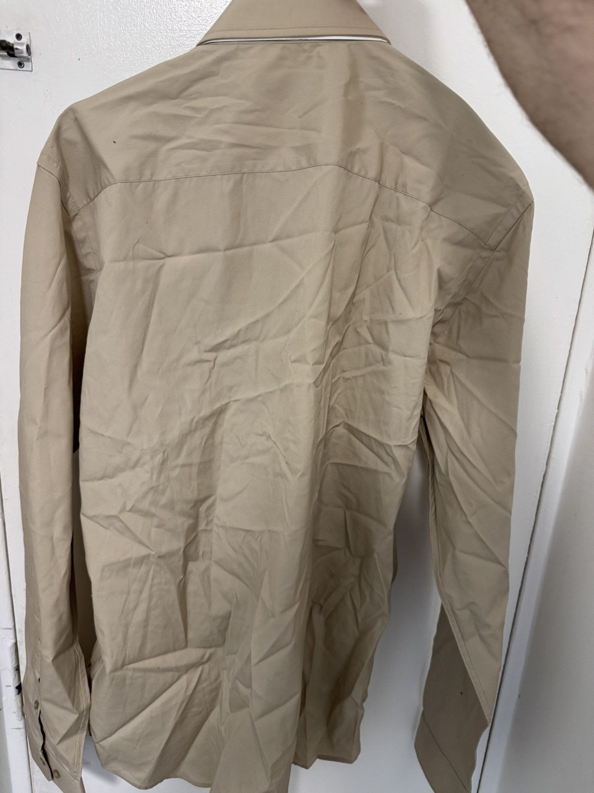 Burberry Burberry tan smart shirt Size 40S - 5 Thumbnail