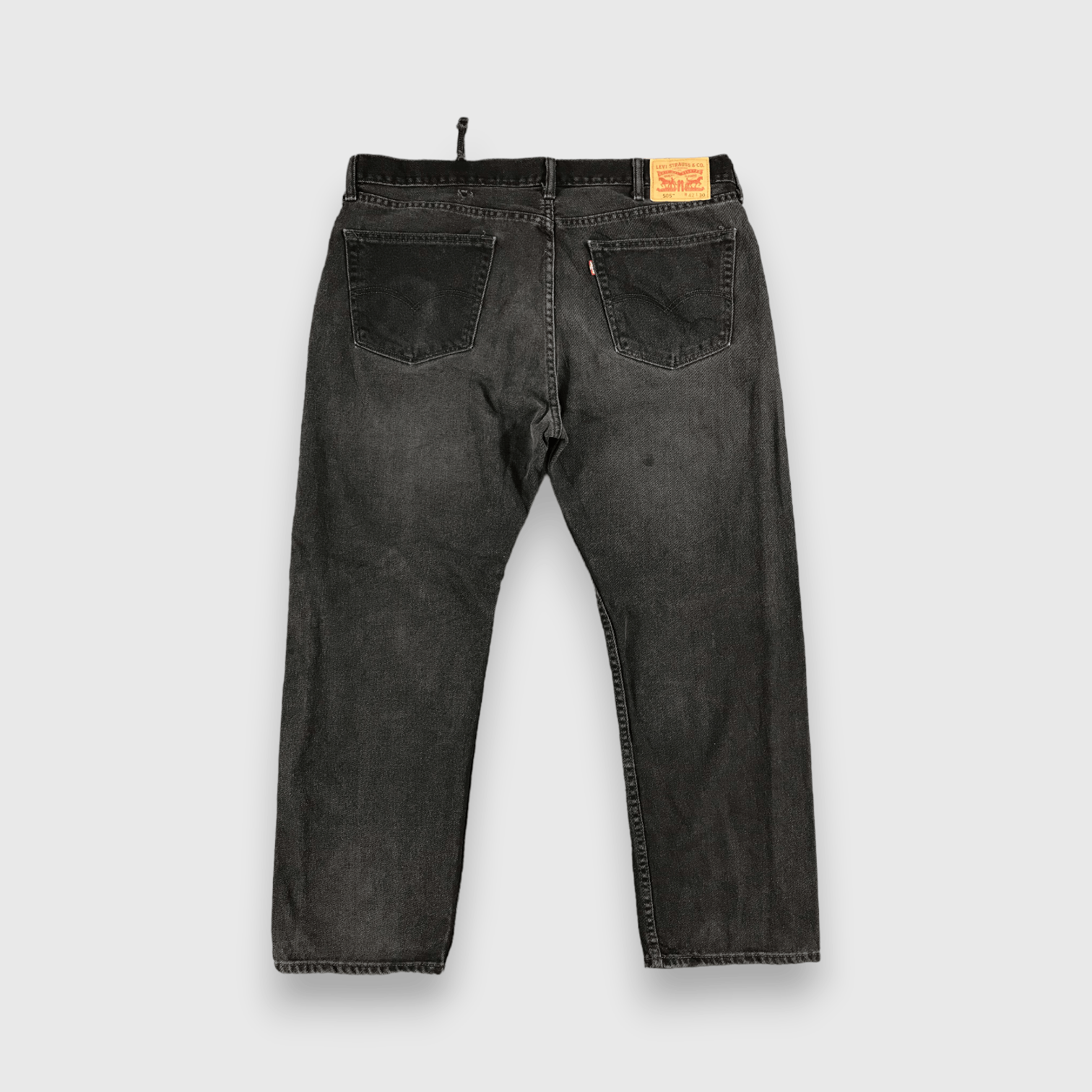 Levi's Vintage Black Levis 505 Jeans- J1373 Size US 41 - 2 Thumbnail