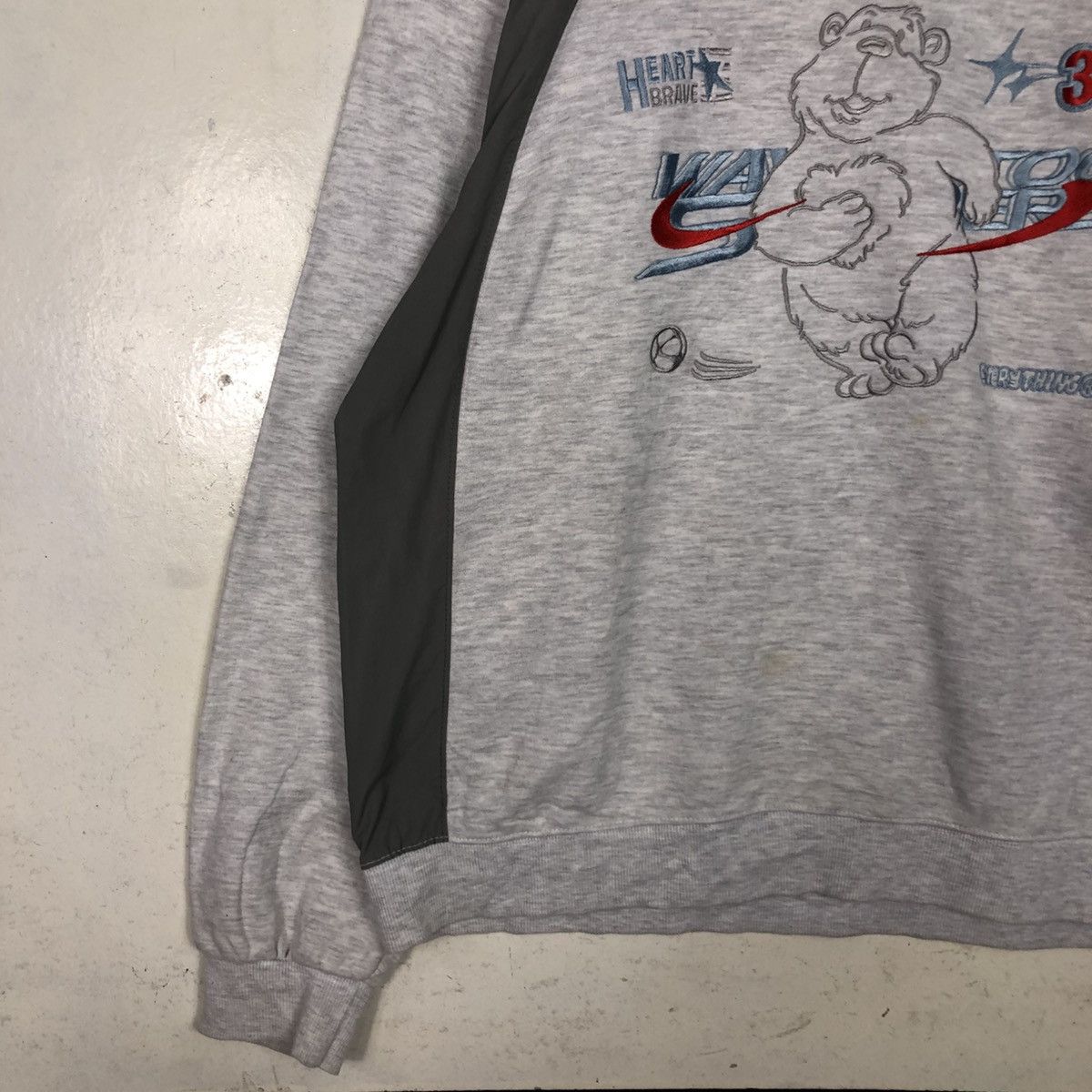 Japanese Brand 📌Vintage Sweatshirt Crewneck Big Logo Bear Embroidery Size US M / EU 48-50 / 2 - 6 Thumbnail