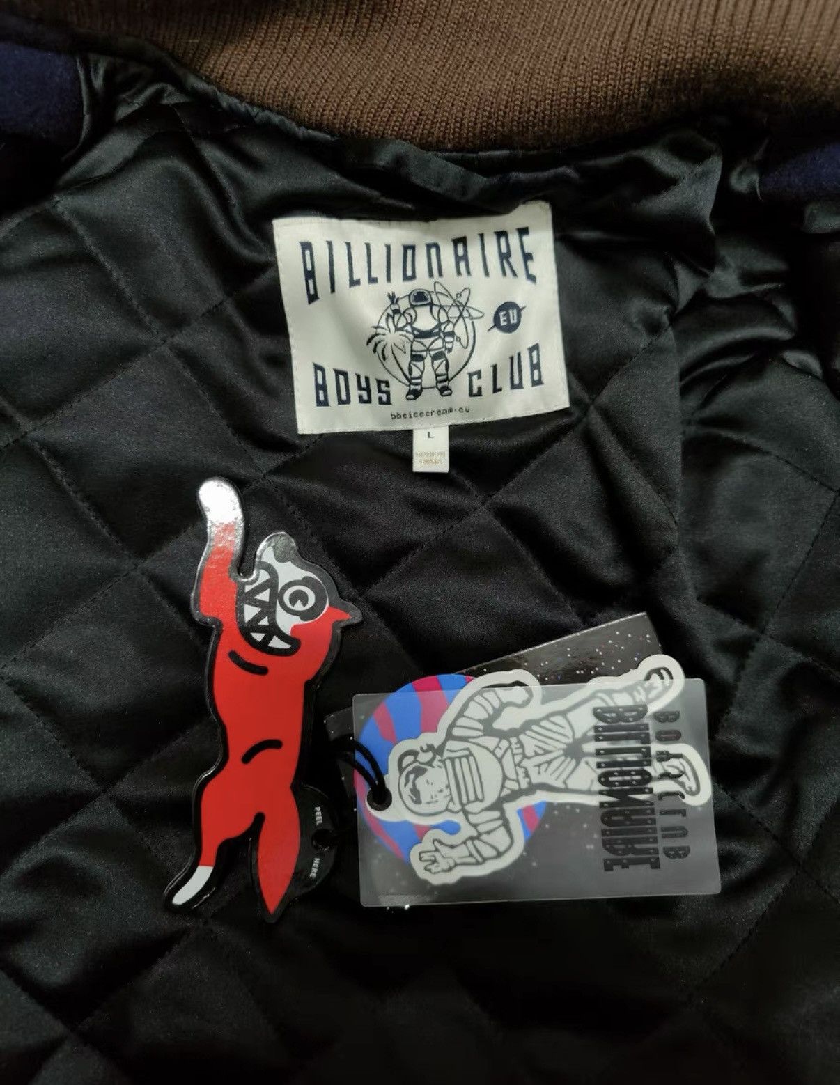 Billionaire Boys Club Billionaire Boys Club Quilted Baseball Jacket Size US XL / EU 56 / 4 - 5 Thumbnail