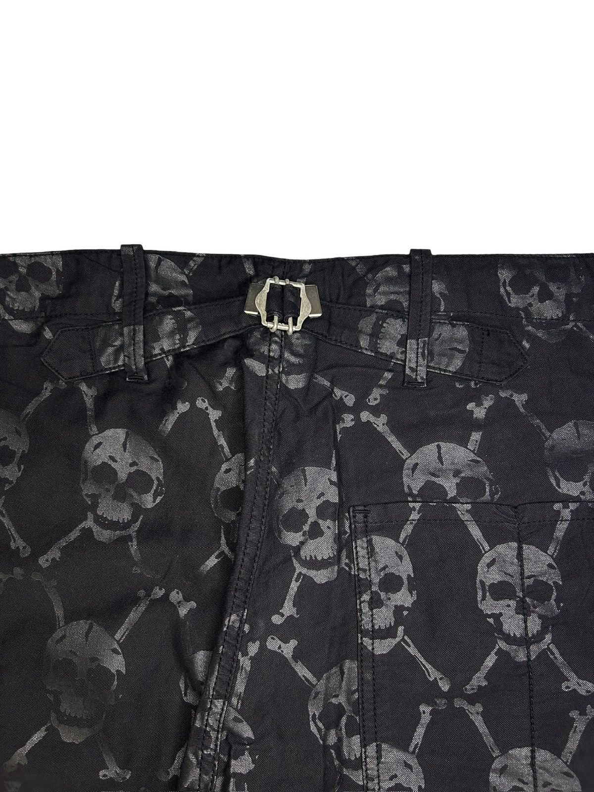 Le Grande Bleu (L.G.B.) Skull Parachute Trousers Size US 36 / EU 52 - 11 Thumbnail