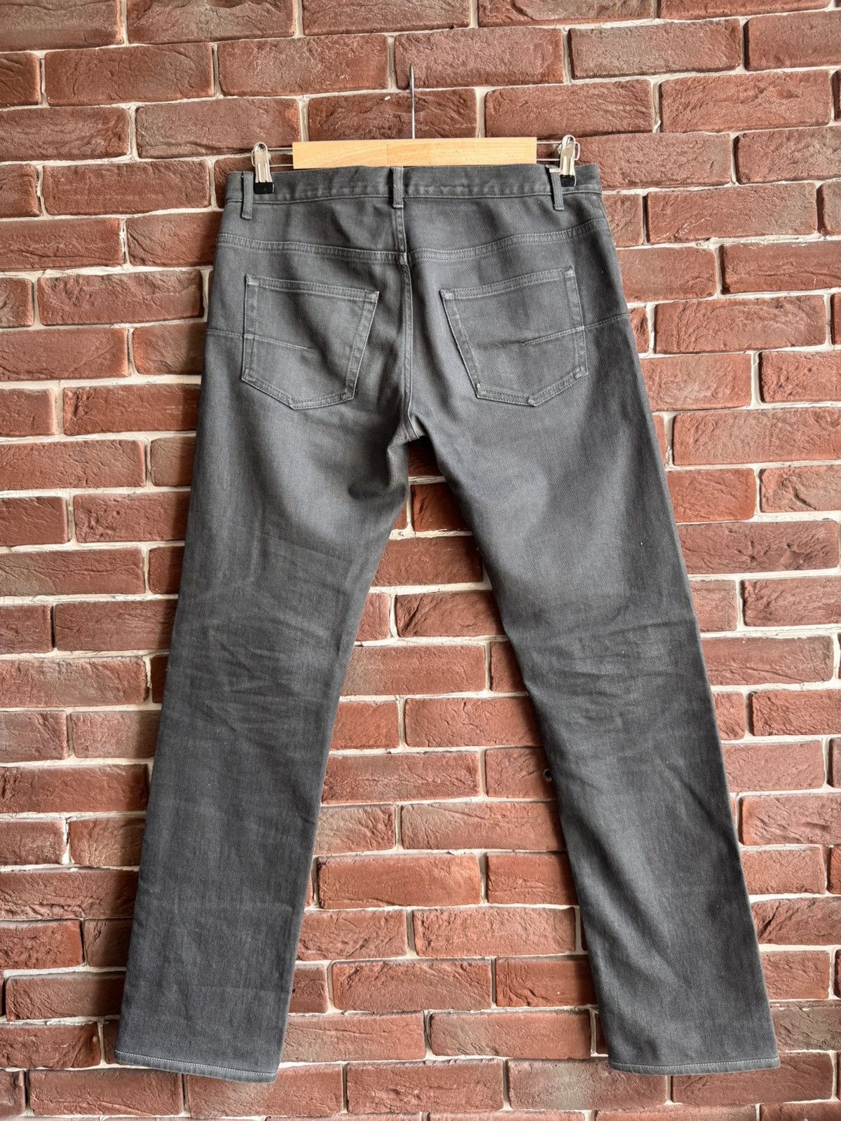 Dior Dior Homme FW14 by Kris Van Assche Gray Washed Denim Jeans Size US 32 / EU 48 - 8 Thumbnail