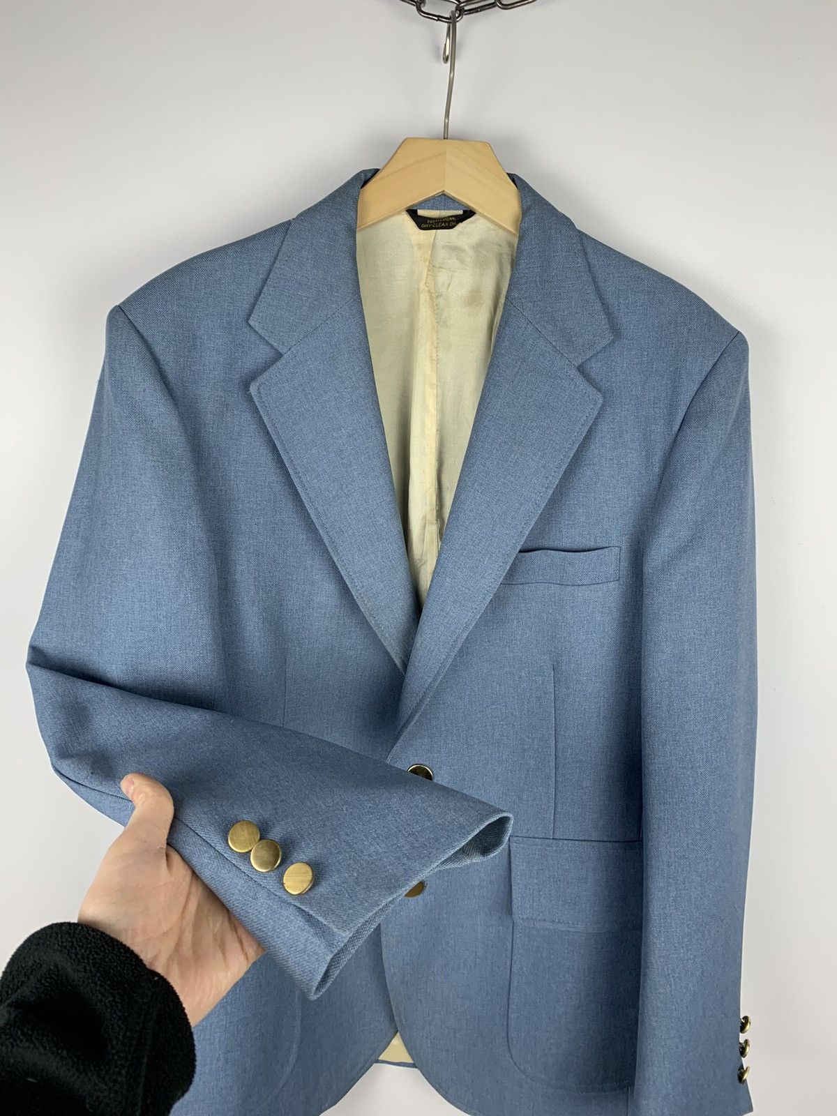Levi's Vintage Clothing Vintage 80’s Levi’s Panatela Sportswear Blazer Jacket Sz 42R Size 42R - 4 Thumbnail
