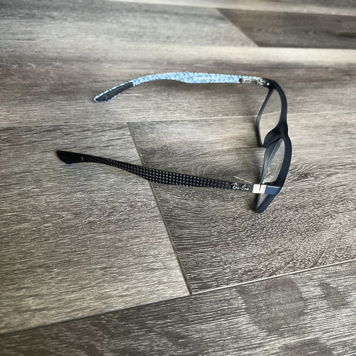 RayBan Ray-Ban RX8903 5262 65-18 145 Square Blue Eyeglasses Frames Size ONE SIZE - 5 Thumbnail