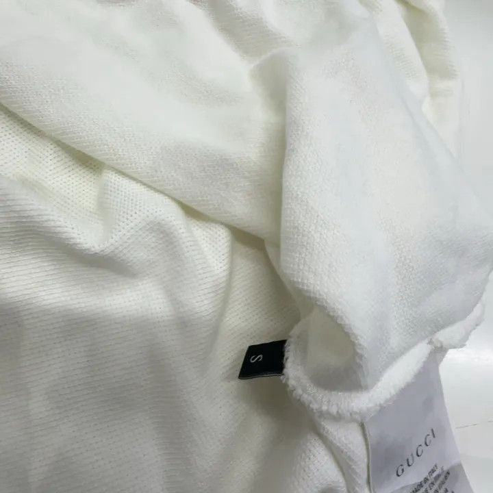 Gucci Gucci Gucci Striped Short Sleeve Polo with Lace Collar -25 Size US S / EU 44-46 / 1 - 6 Thumbnail