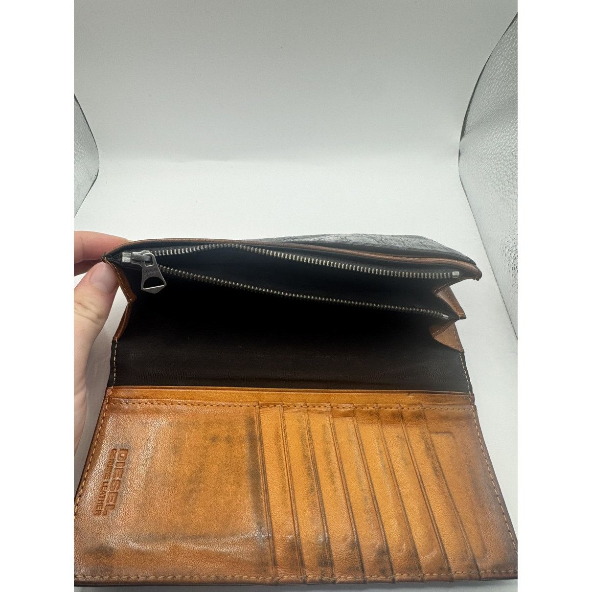 Diesel black leather diesel wallet Size ONE SIZE - 6 Thumbnail