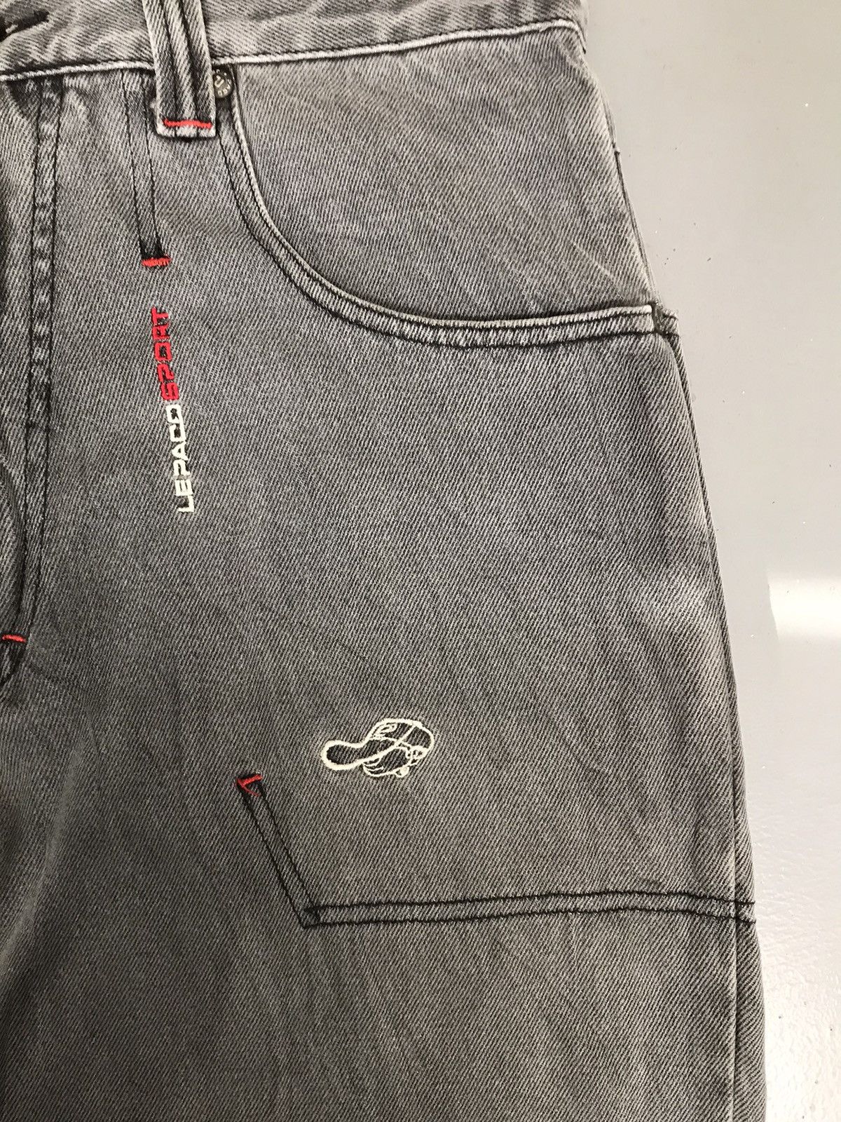 JNCO × Vintage Vintage paco embroidered denim Size US 33 - 5 Thumbnail