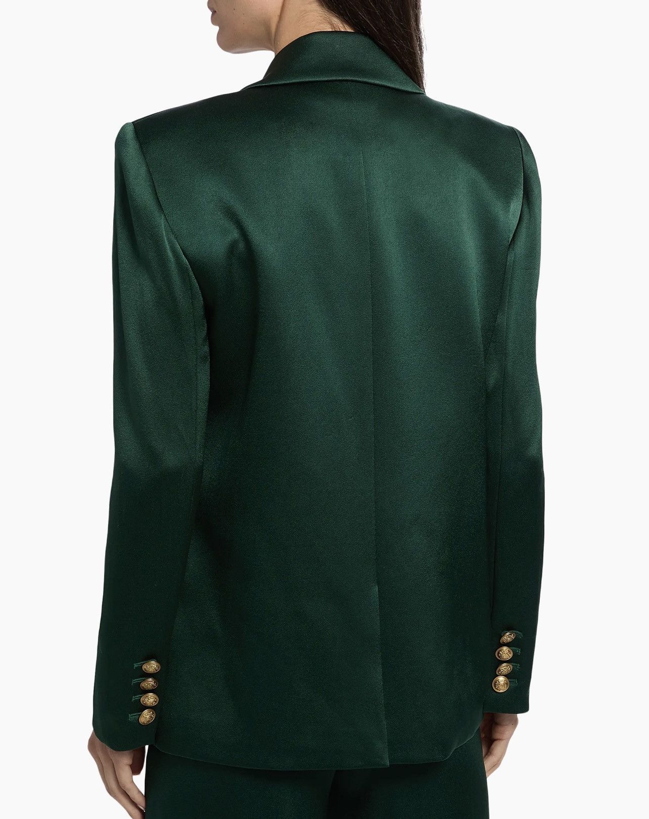 Alice + Olivia ALICE + OLIVIA Silas Satin Single-Breasted Blazer size 0 Size XS / US 0-2 / IT 36-38 - 5 Thumbnail